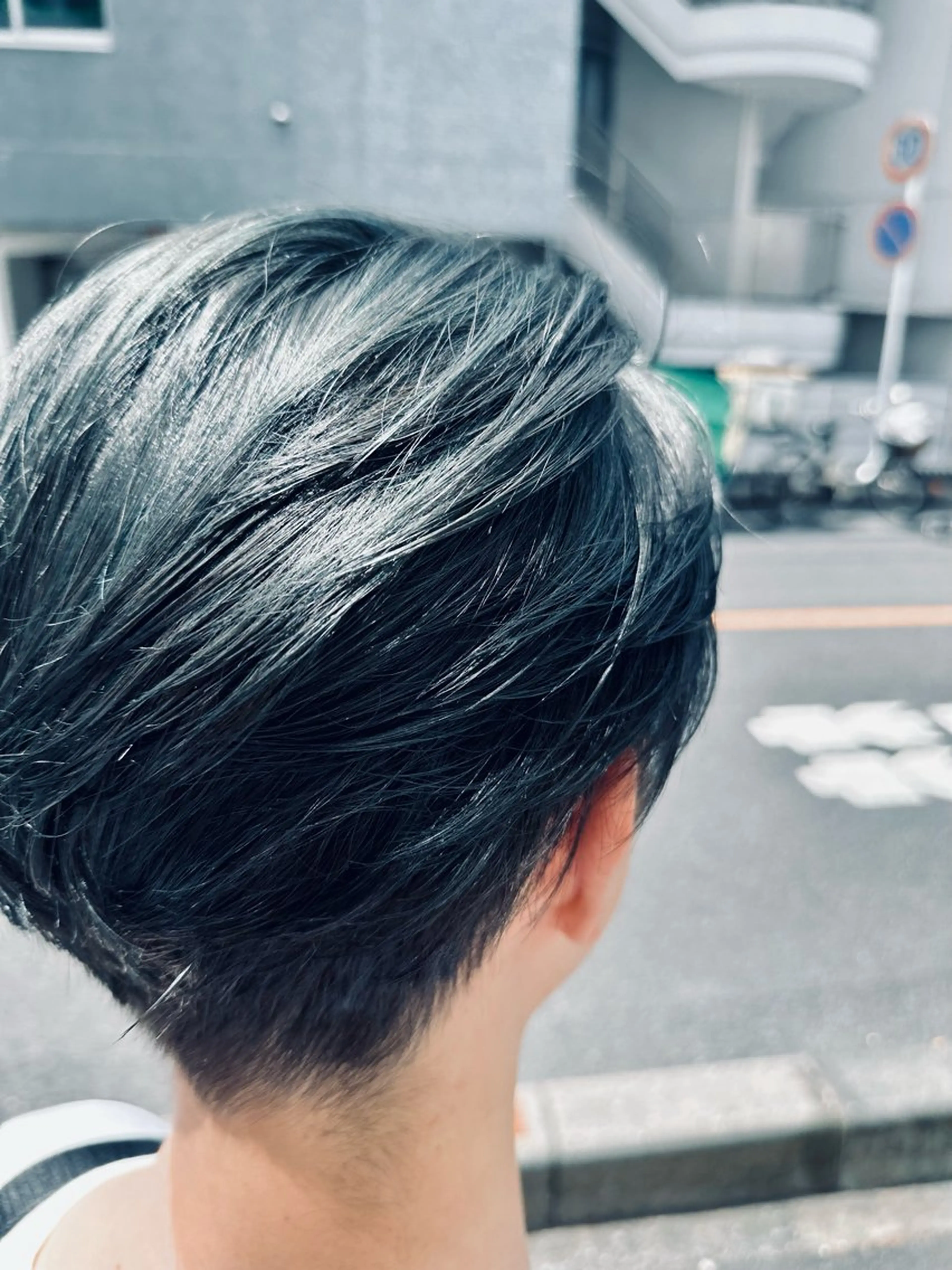 メンズカットの写真