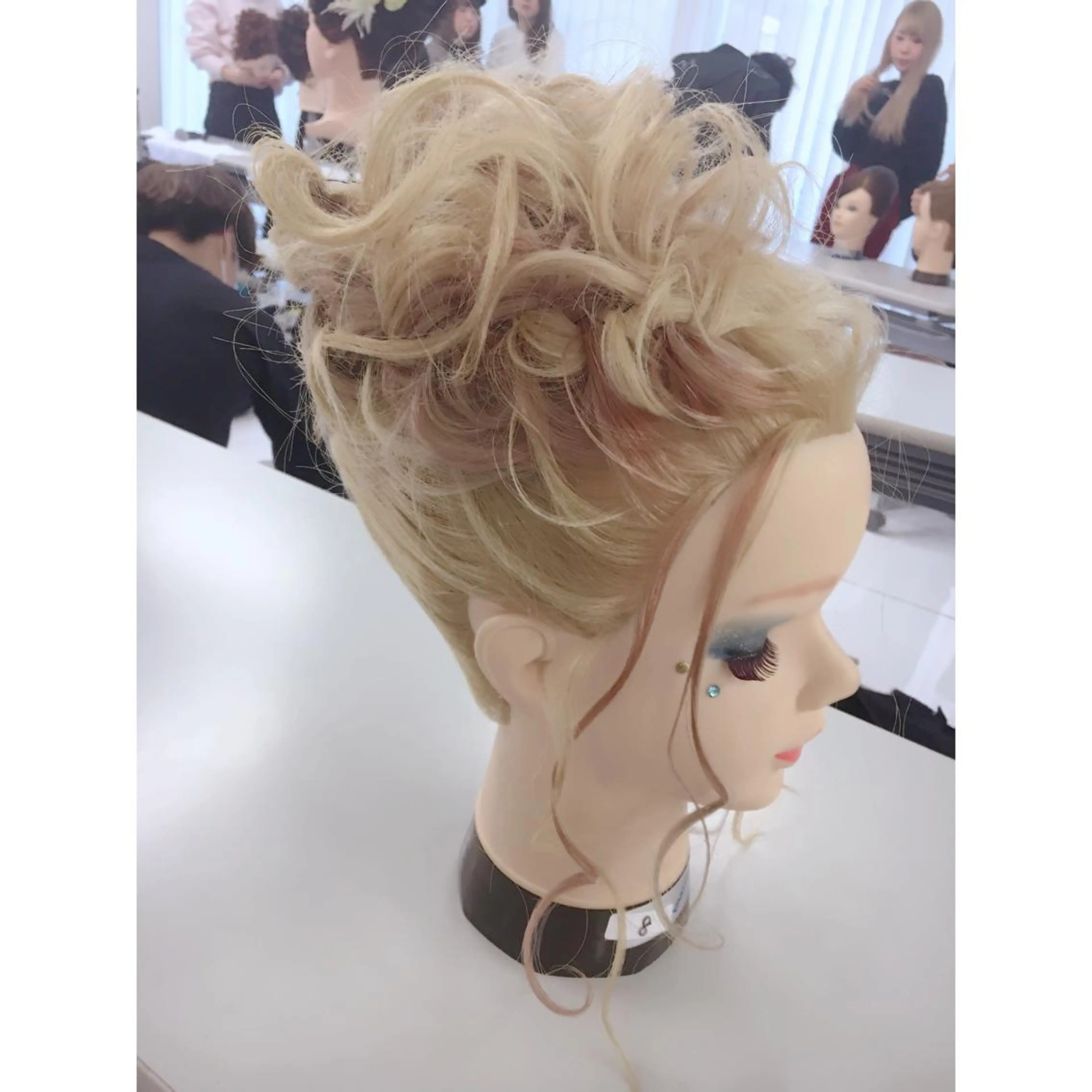 ヘアアレンジ 卒業式のヘアスタイル 韓国hair ·͜· watanabeのヘアスタイル