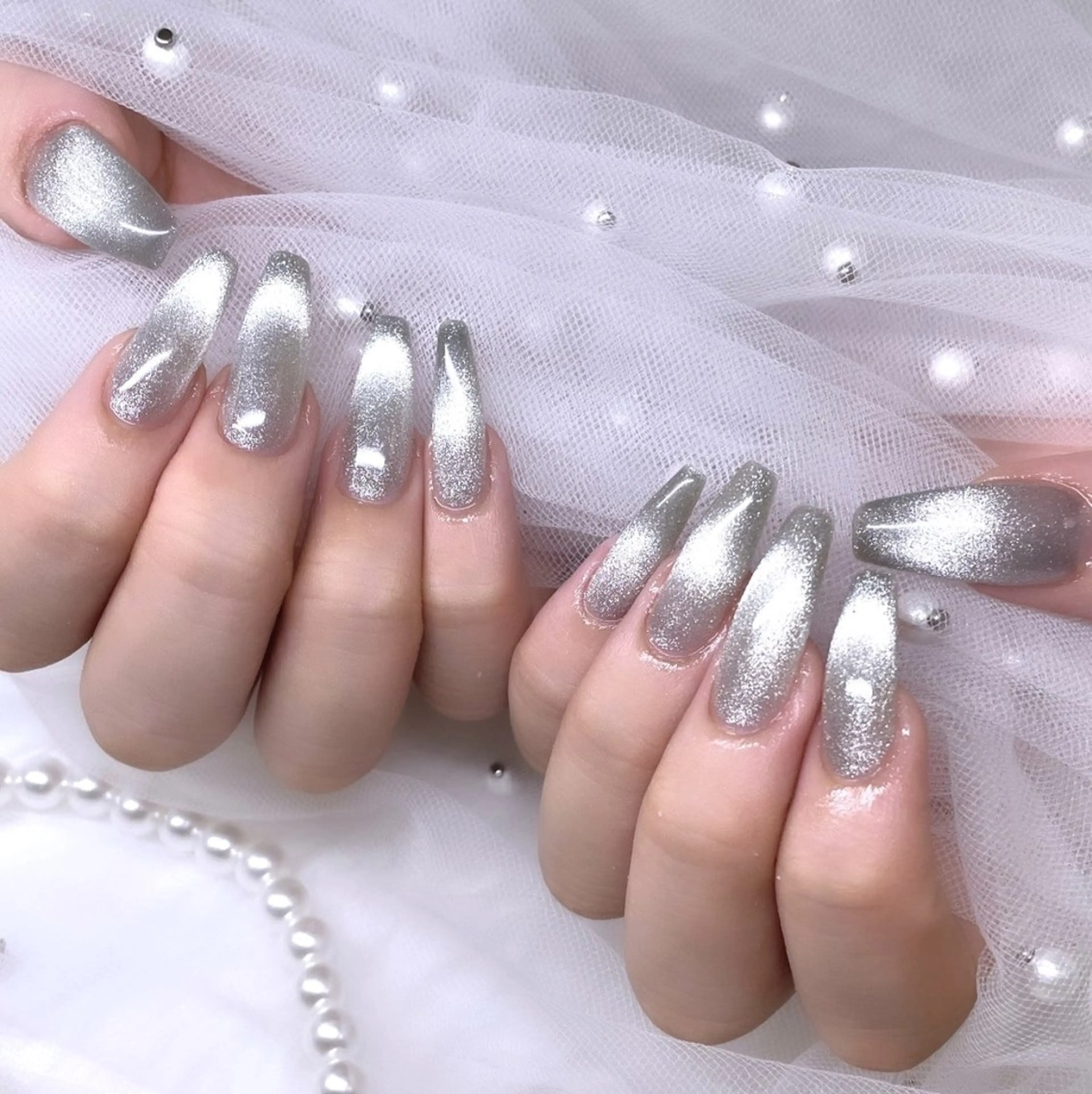 ネイル マグネットネイル ハンドネイル Salon　Lisia所属・Salon Lisiaのネイルデザイン