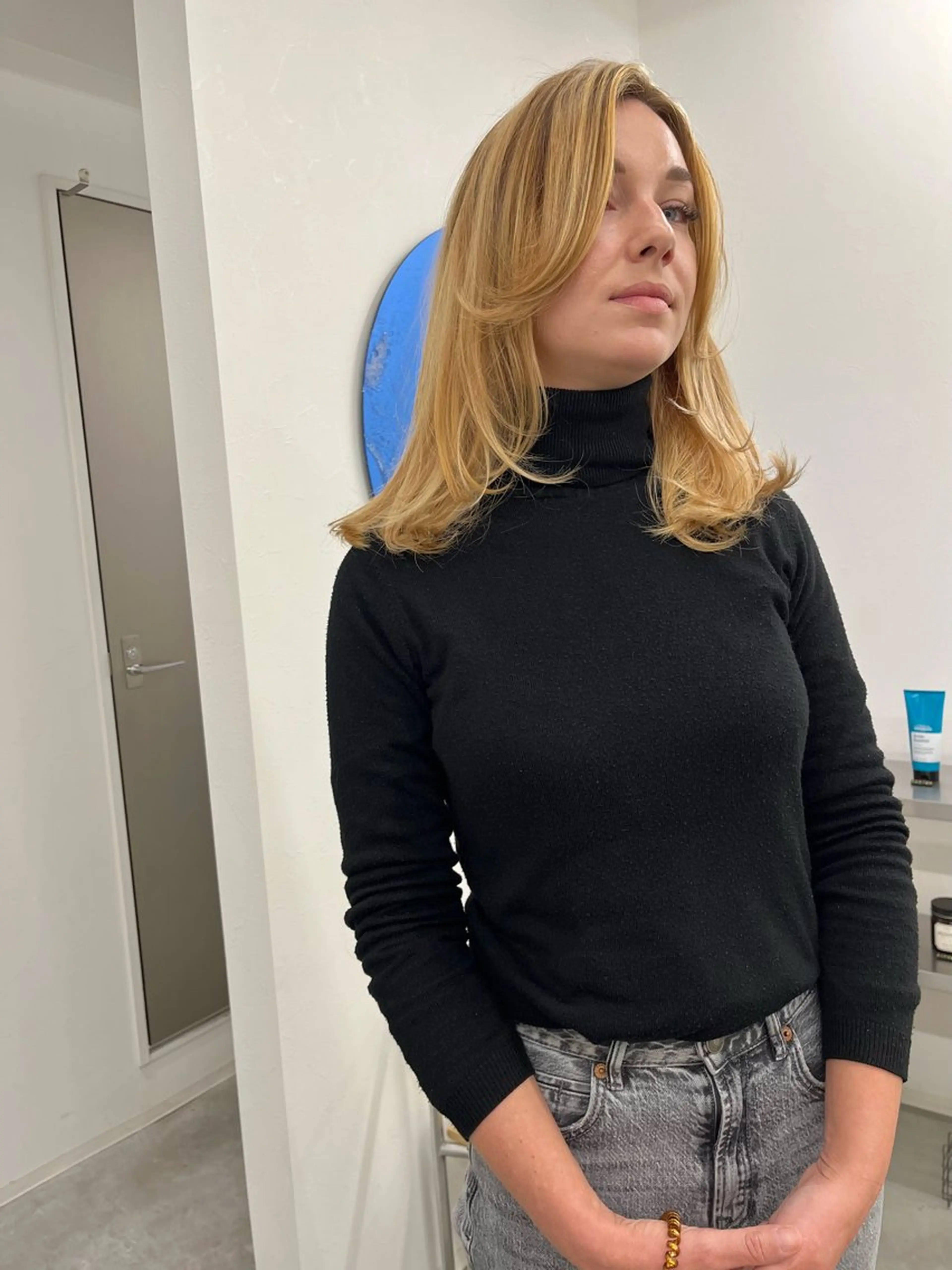 ロング カラー カット ヘアカラー KEPKA ヤマグチ 天神 今泉のヘアスタイル