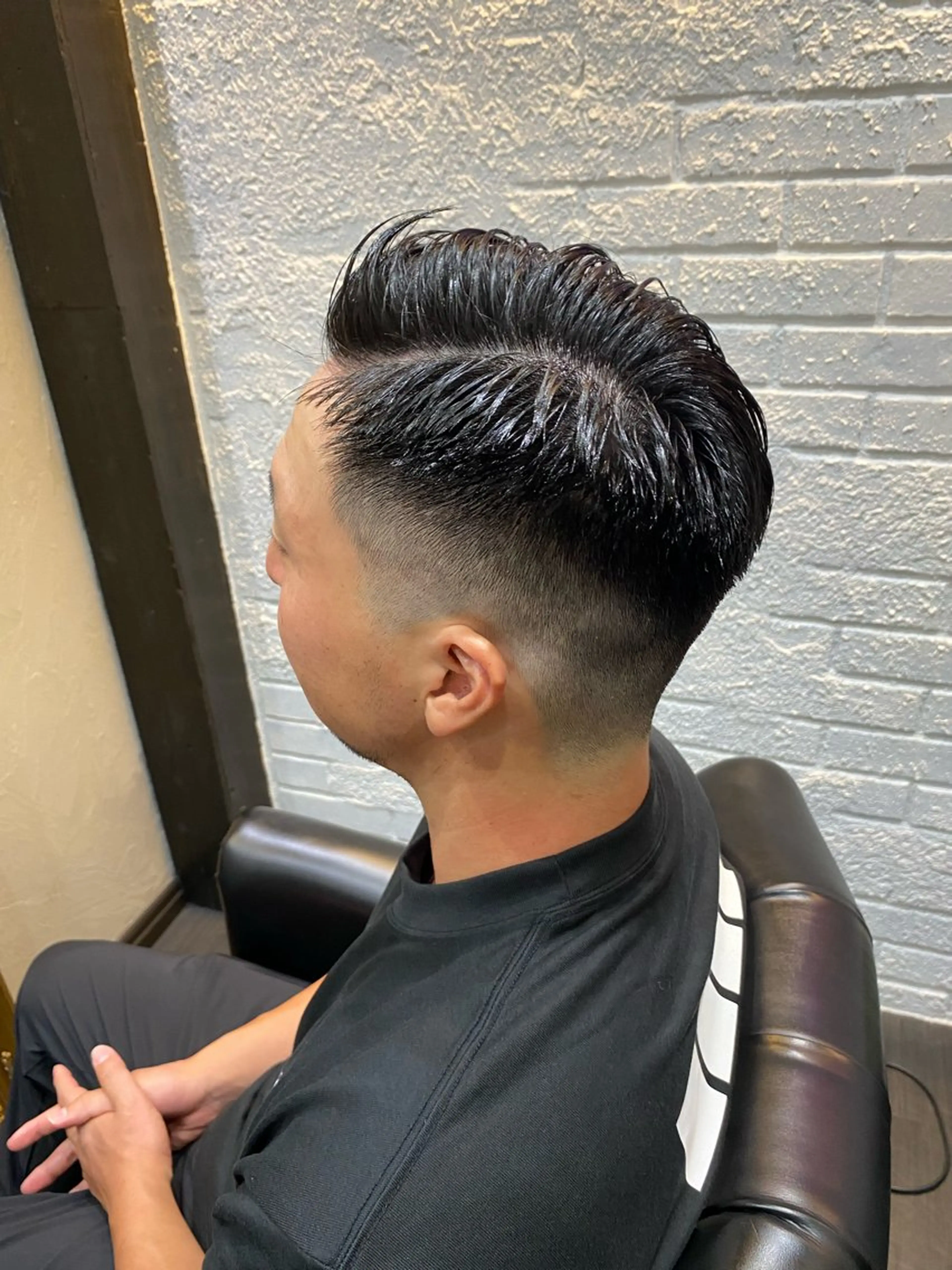 ショート カラー パーマ メンズ キッズ HairSignature所属・ブリーチ指名神戸 No.1美容師RENのヘアスタイル