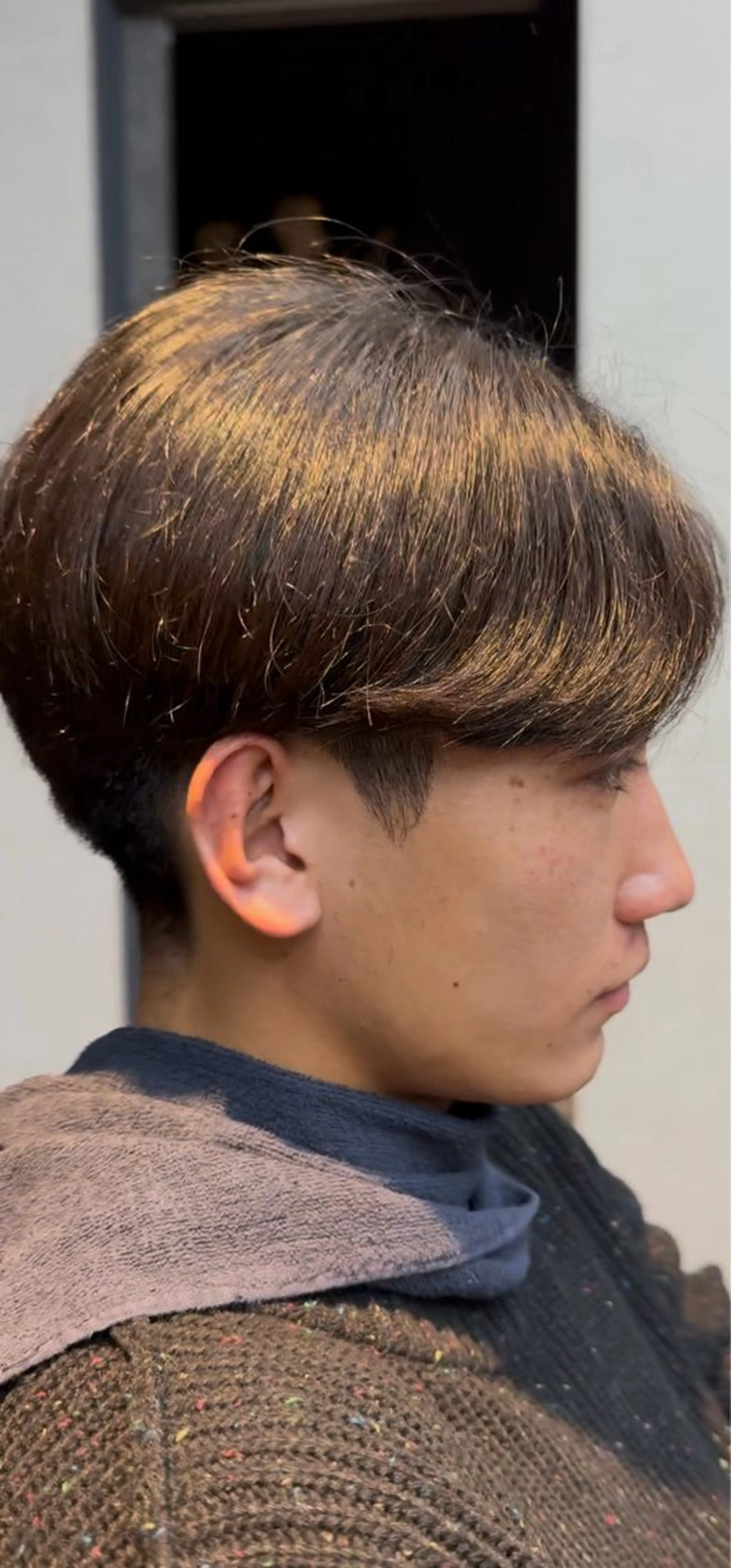 メンズ センターパート メンズヘア 星野 拓海のヘアスタイル