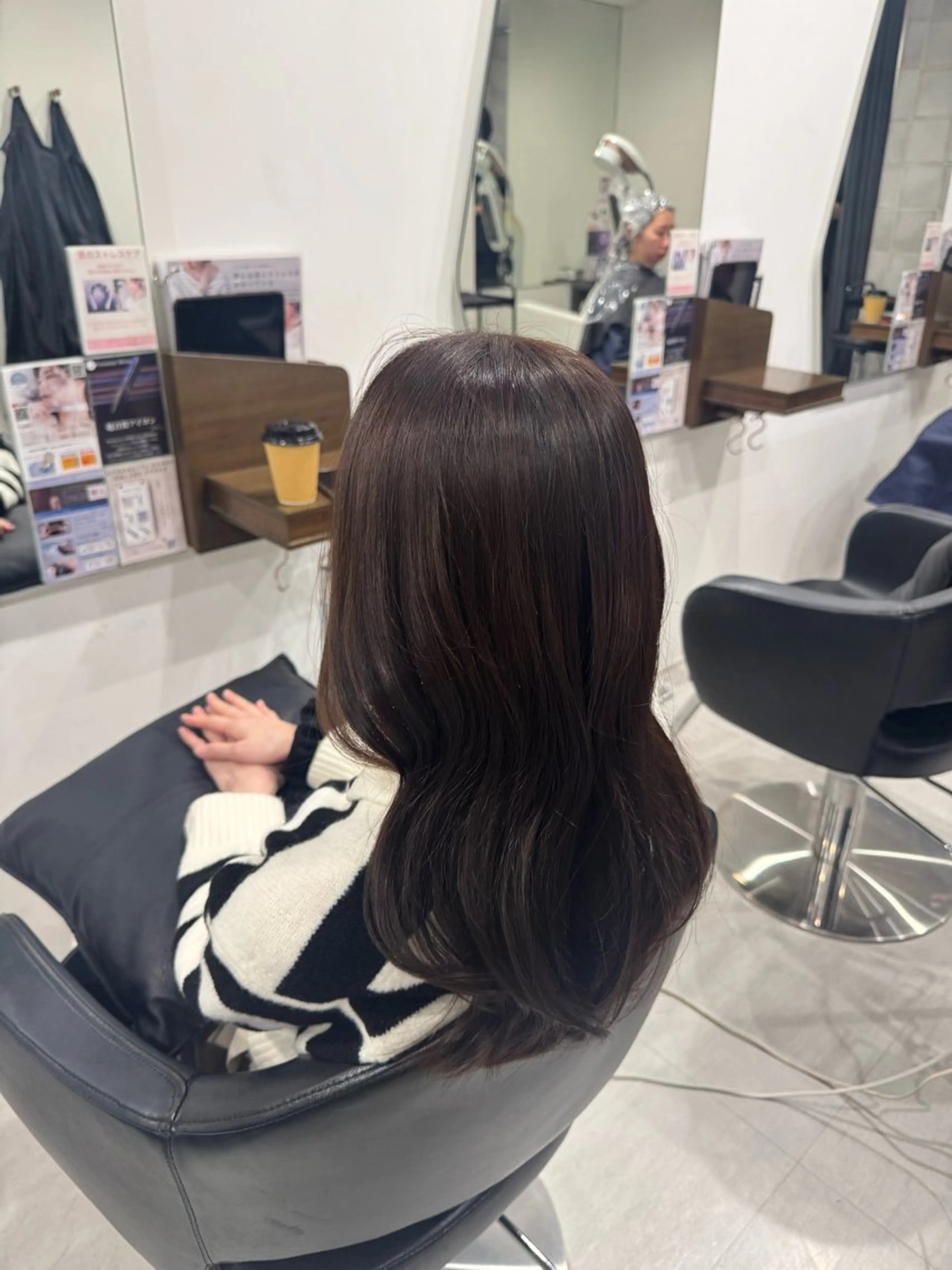 ロング カラー ブラウンカラー ヘアカラー トリートメント 石井 紗弥🎀🫧/ 銀座店✨️のヘアスタイル