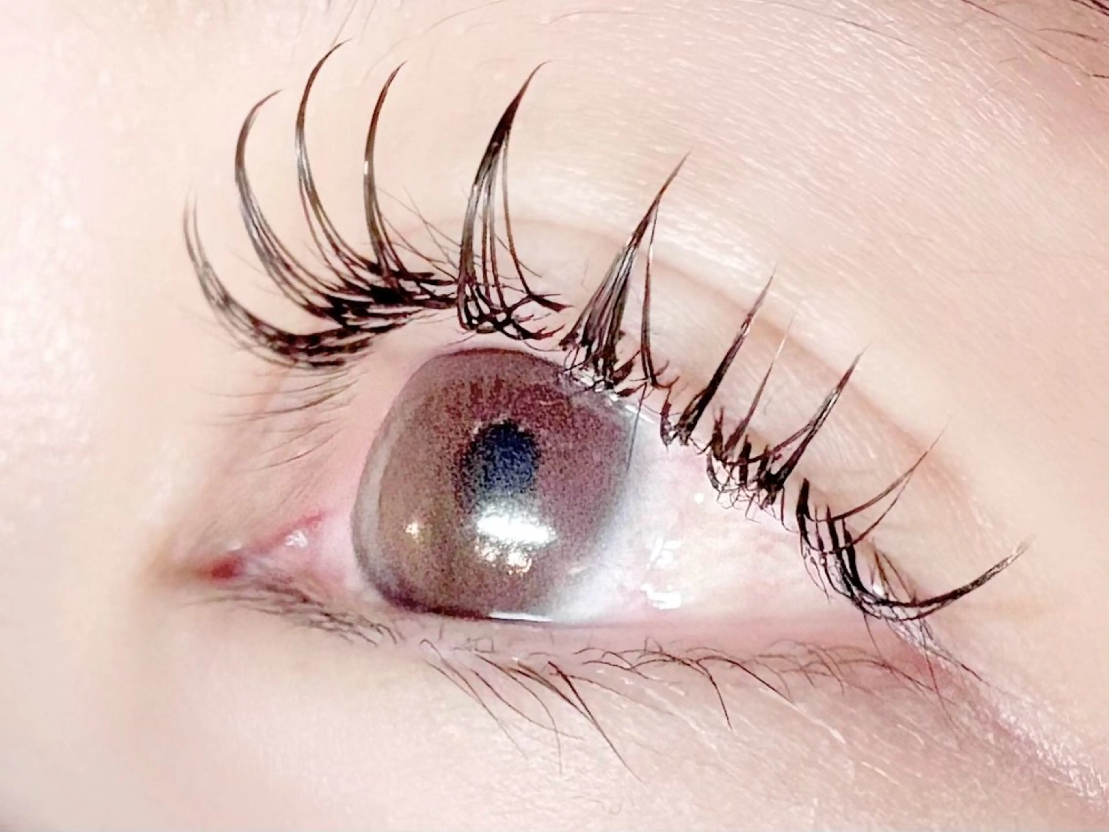 🌈LED練習モデル募集¥5000🌈 LEDマツエク80本​〜​100本👀マツエク技術歴19年です✨オーナー施術の写真