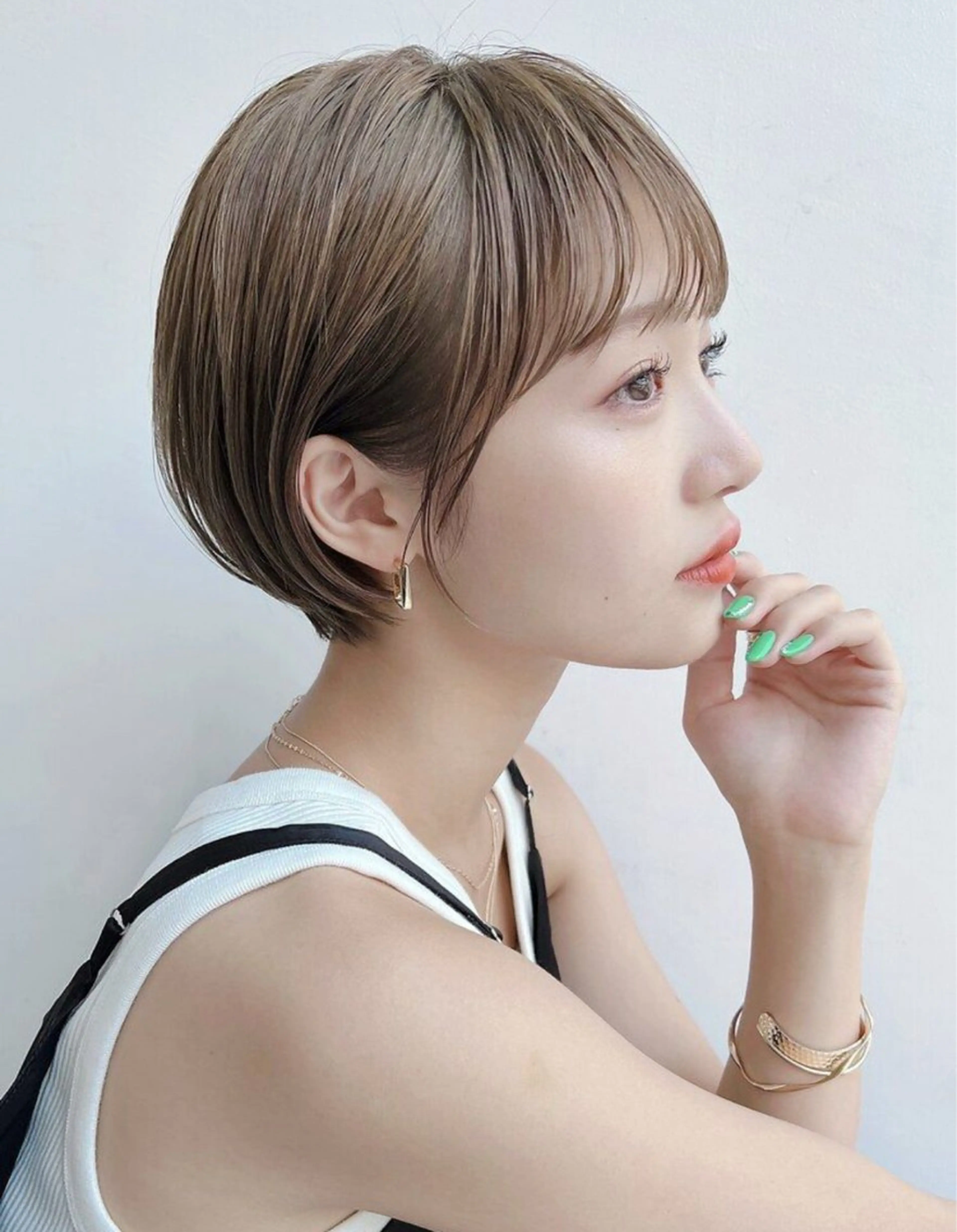 ショート COA GINZA 空也/前髪/顔まわりのヘアスタイル