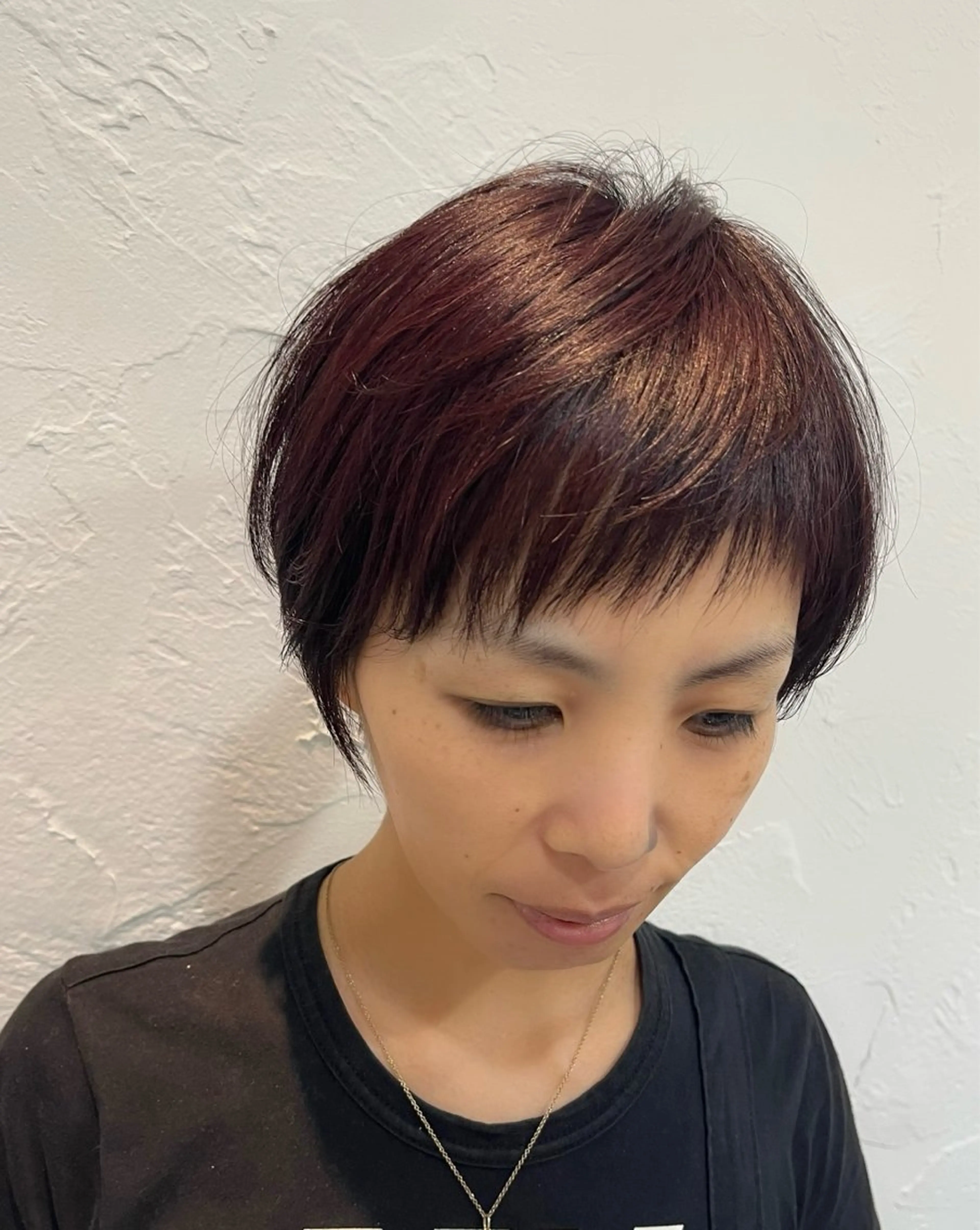 ショート オン眉 ショートヘア 中原由貴 /WILLOW京橋のヘアスタイル