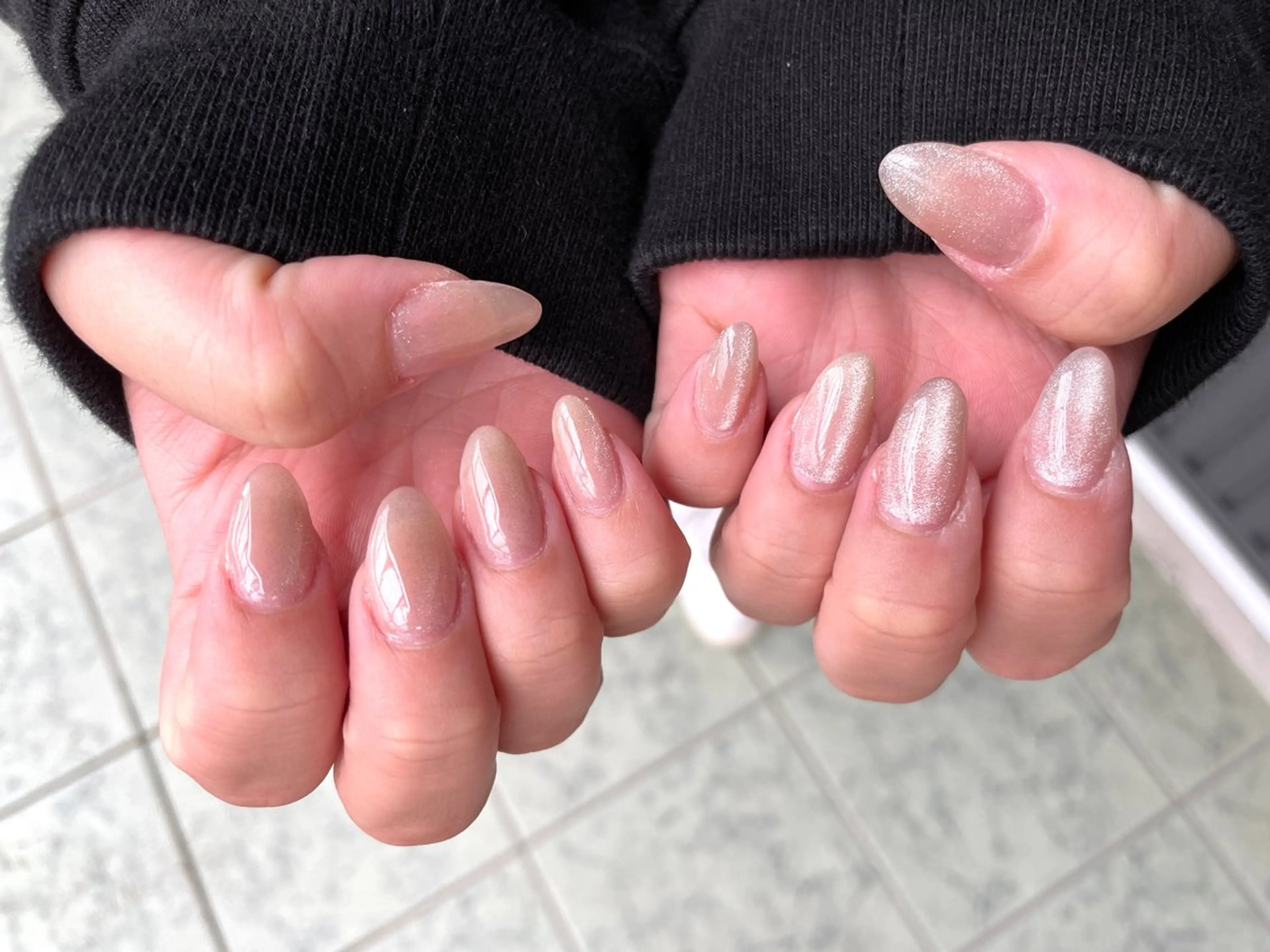 ネイル マグネットネイル ワンカラーネイル nailroom.. shikiのネイルデザイン