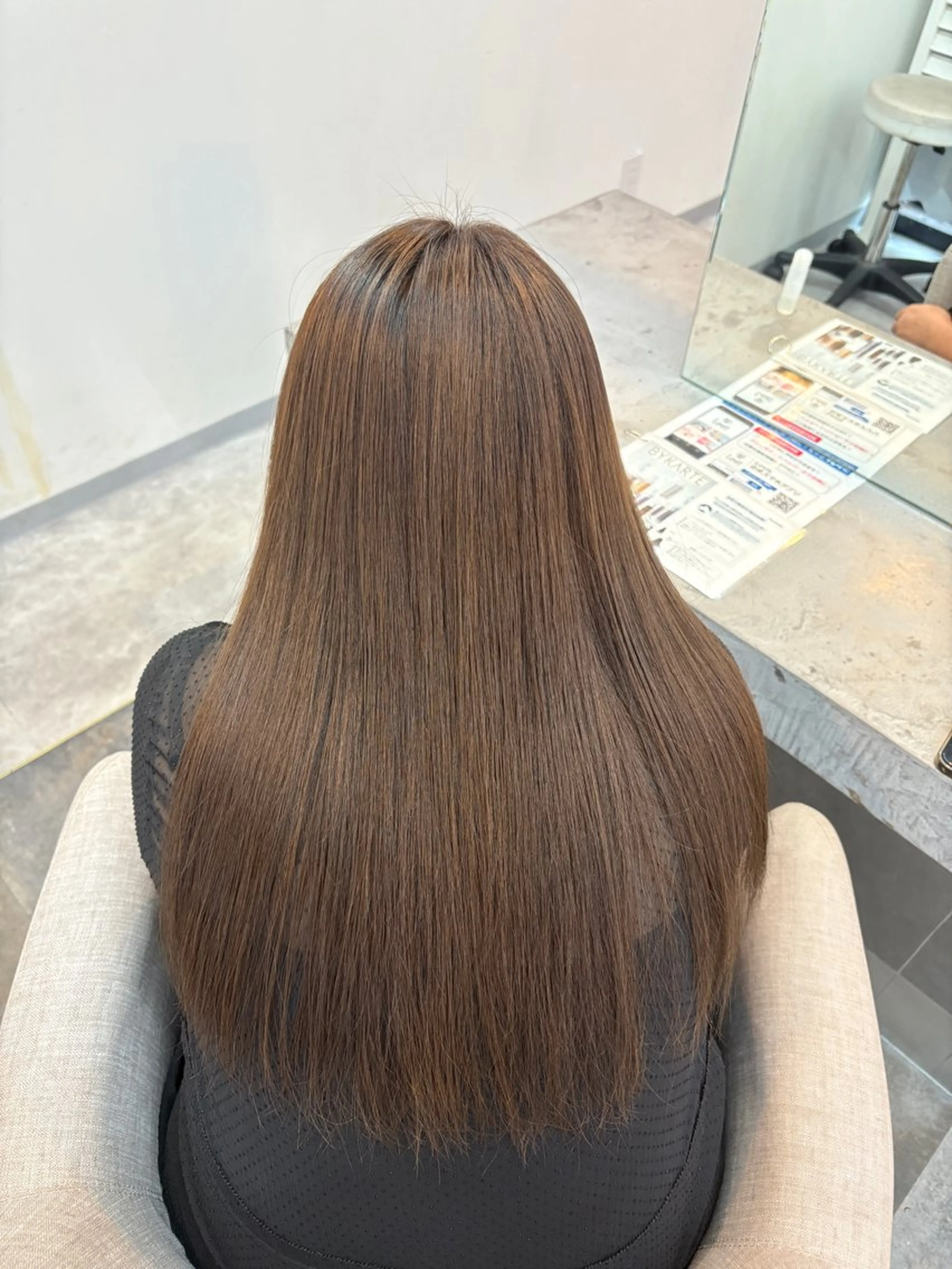 ロング ヘアカラー Maho ブリーチモデル募集中のヘアスタイル