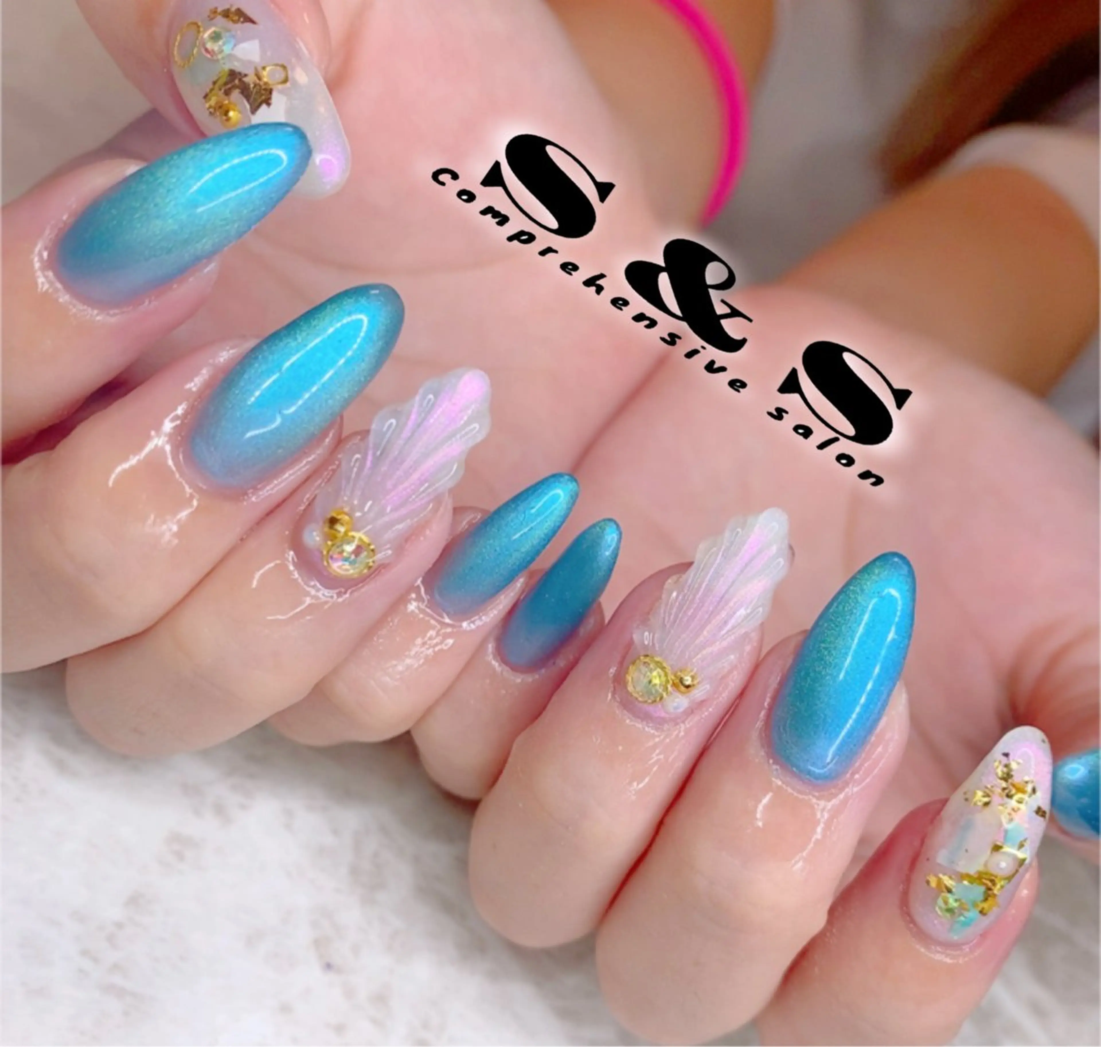 ネイル 長さ出し メンズネイル 持ち込み スカルプネイル S&S 村田小百合のネイルデザイン