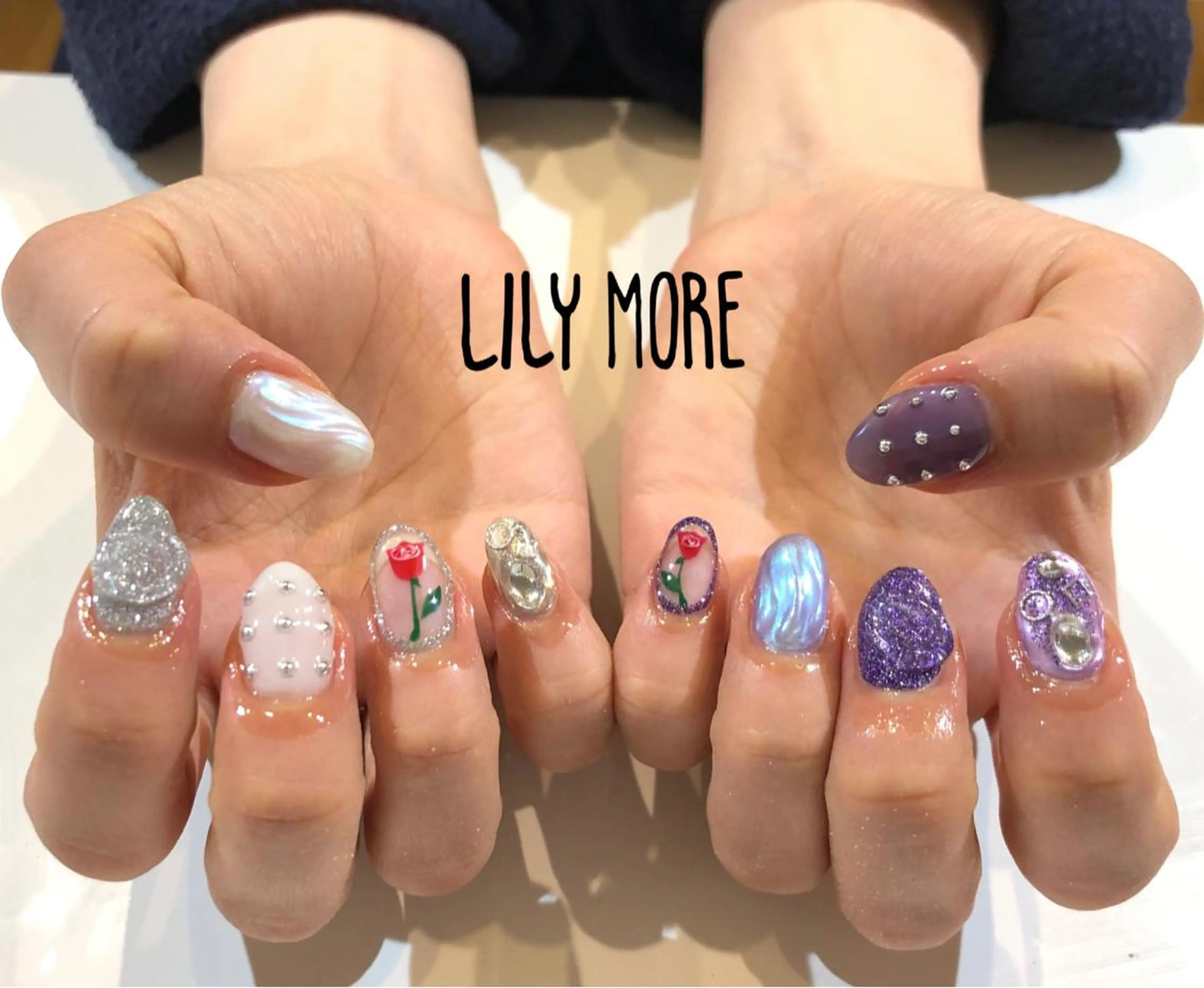 ネイル ニュアンスネイル Lily closetのネイルデザイン