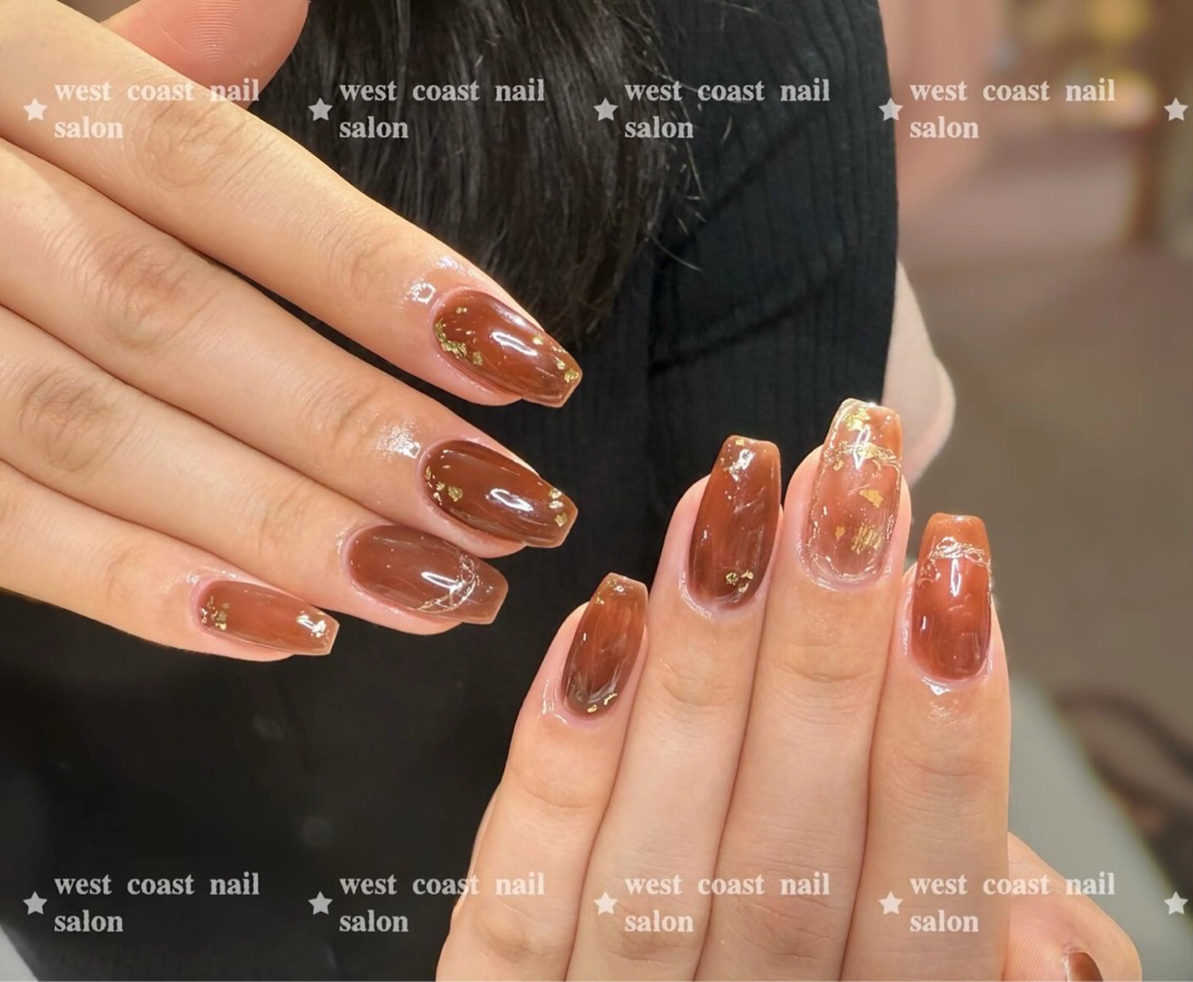 ネイル リボン、ガーリー パーツ放題専門店のネイルデザイン