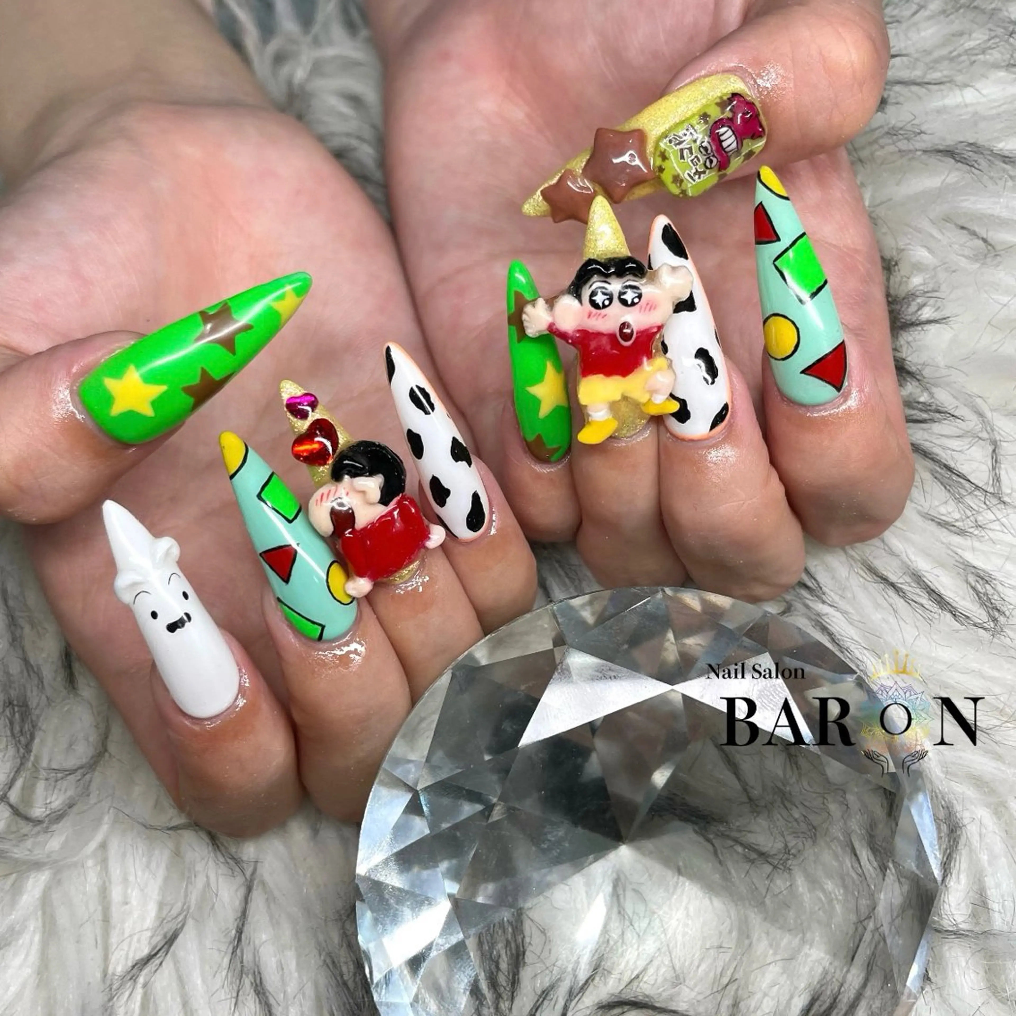 ネイル ハンドネイル ♛︎BARON♛︎ RIKAのネイルデザイン