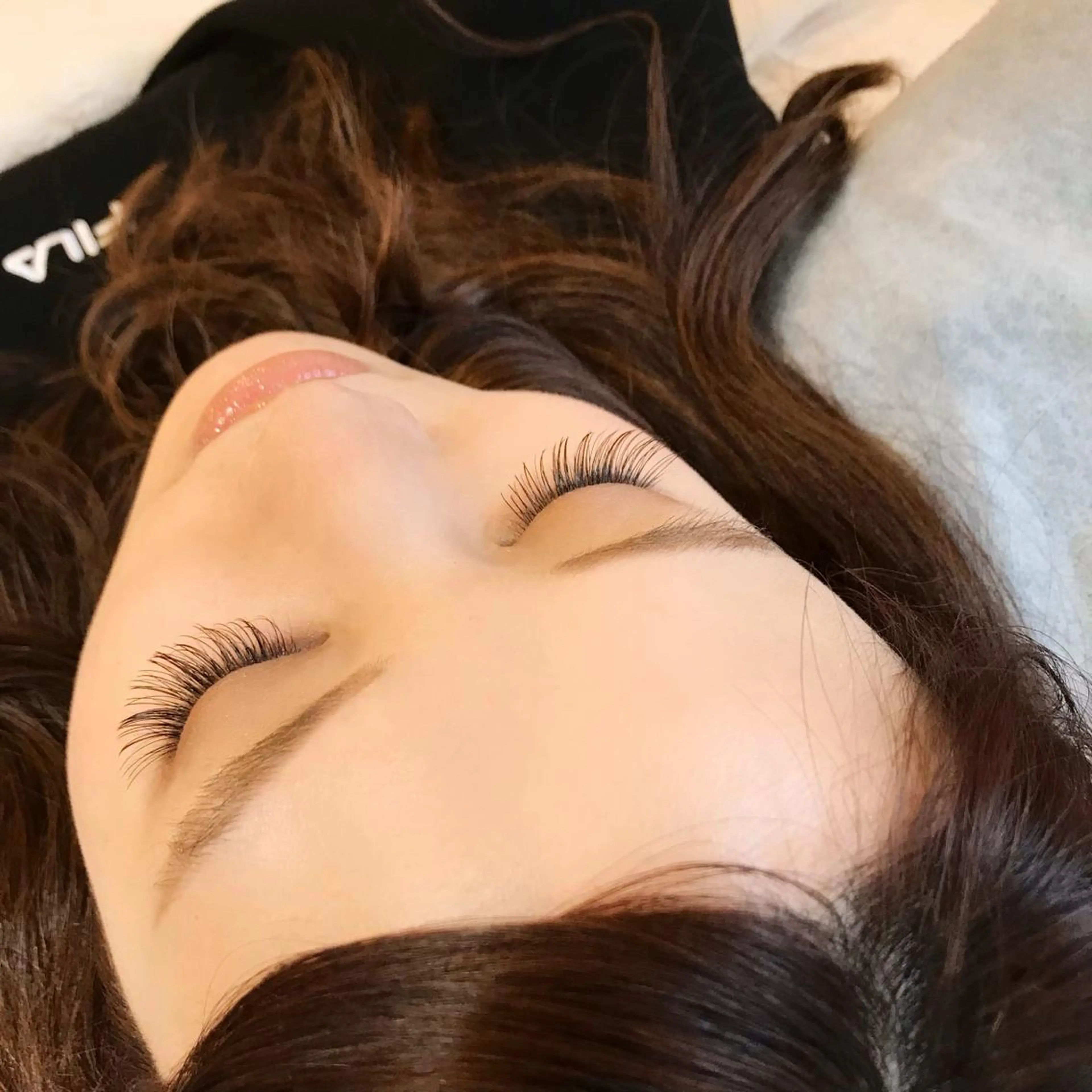 マツエク・マツパ Cカール カラーマツエク フラットラッシュ 目尻長め マツエク francesca eyelash所属・中島 顕子のマツエク・マツパデザイン