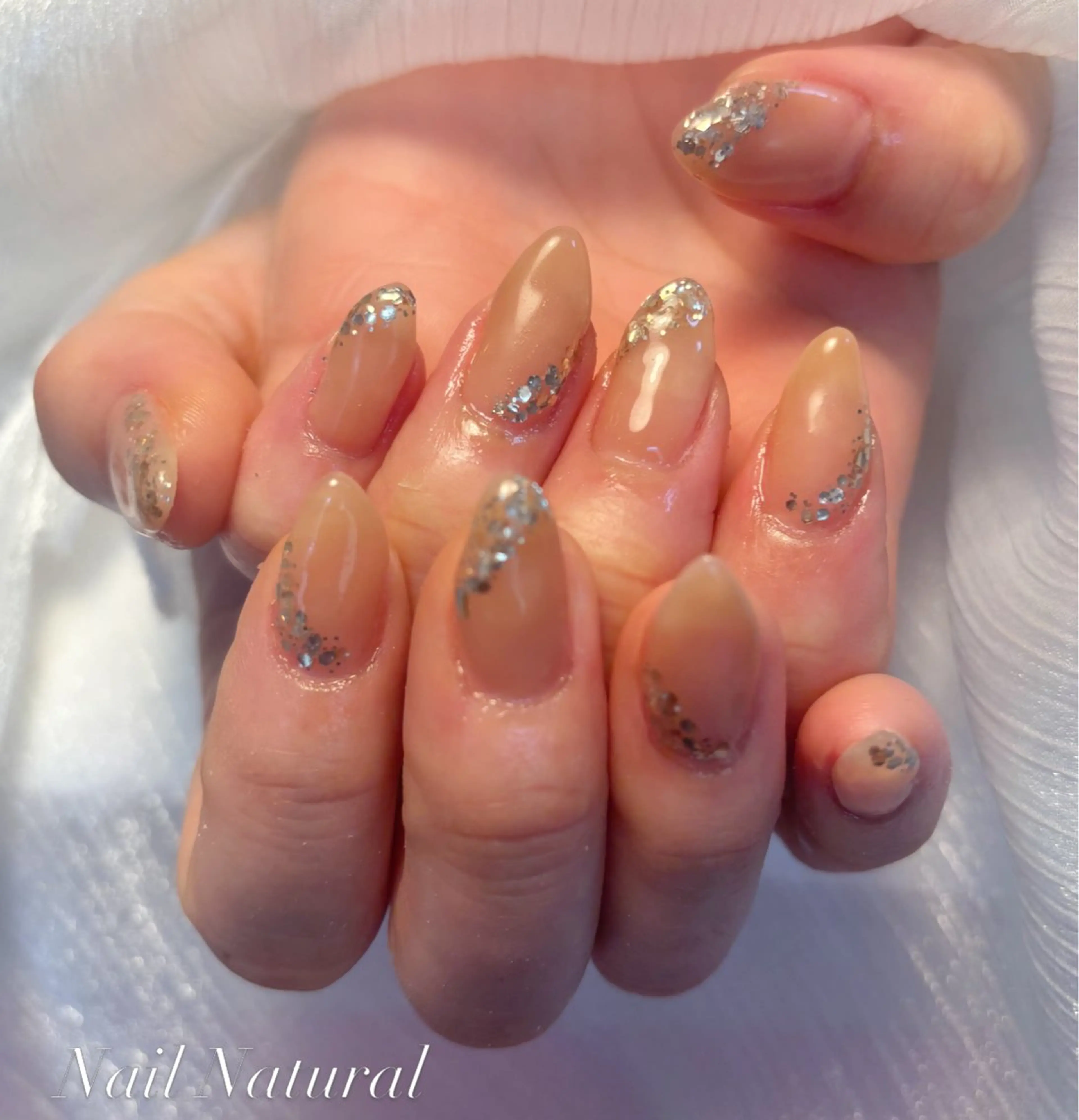 ネイル 持ち込み 春ネイル ハンドネイル Nail salon Natulalのネイルデザイン
