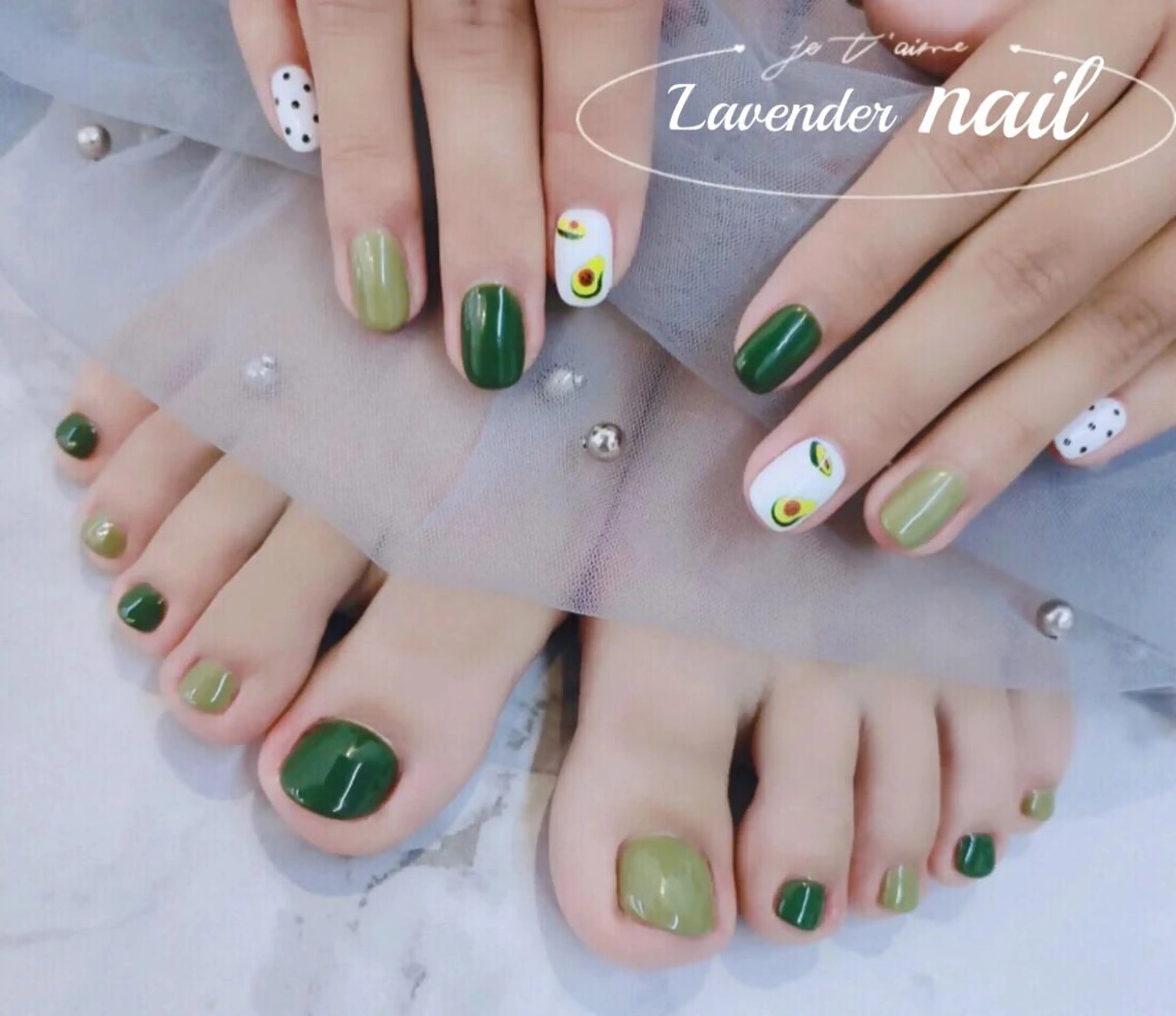 ネイル ラベンダー💖日暮里 ルル💖ネイルのネイルデザイン