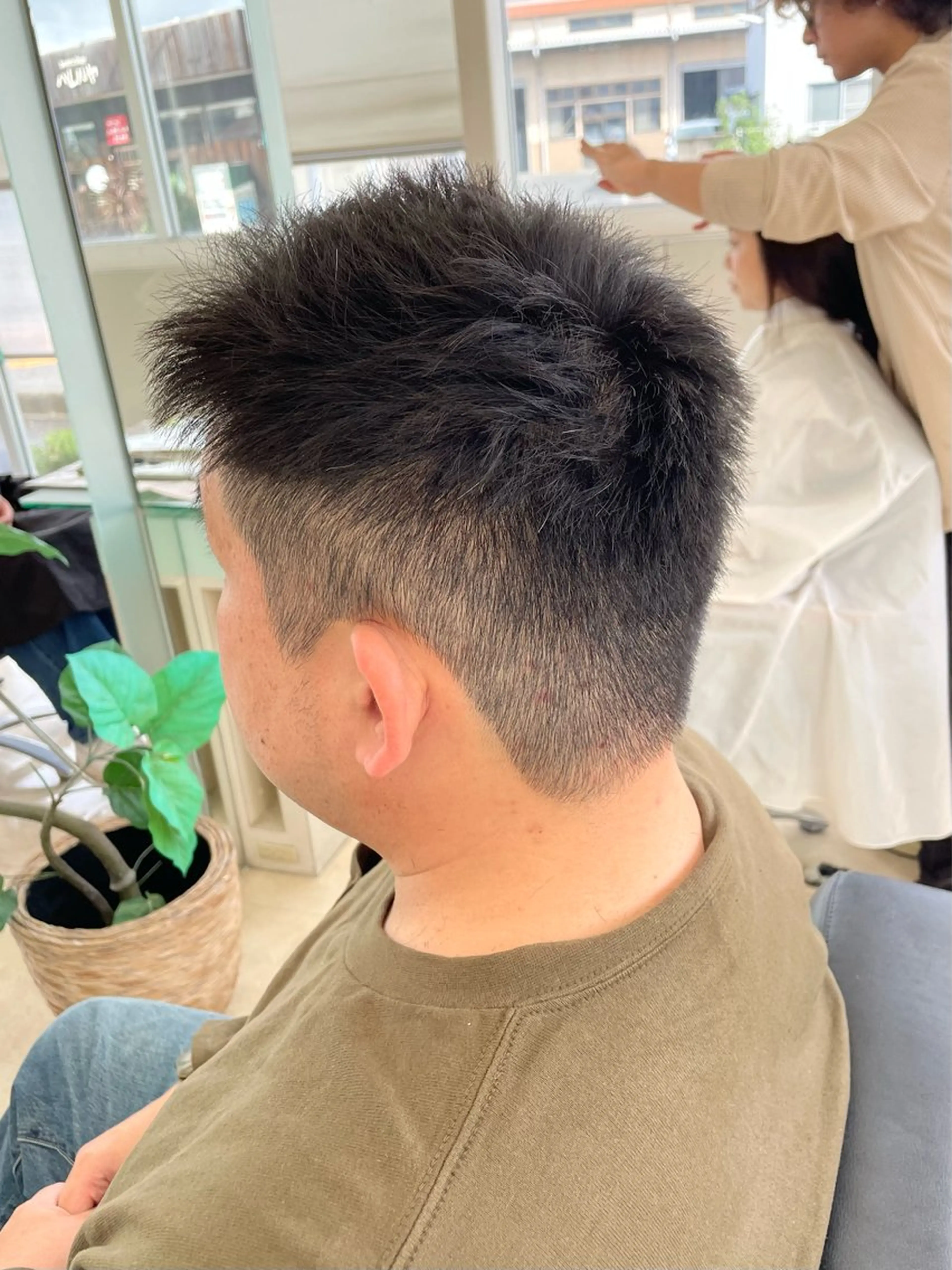 ショート メンズ 刈り上げ ショートヘア 大宮｜似合わせ髪質 改善カットカラー｜のヘアスタイル