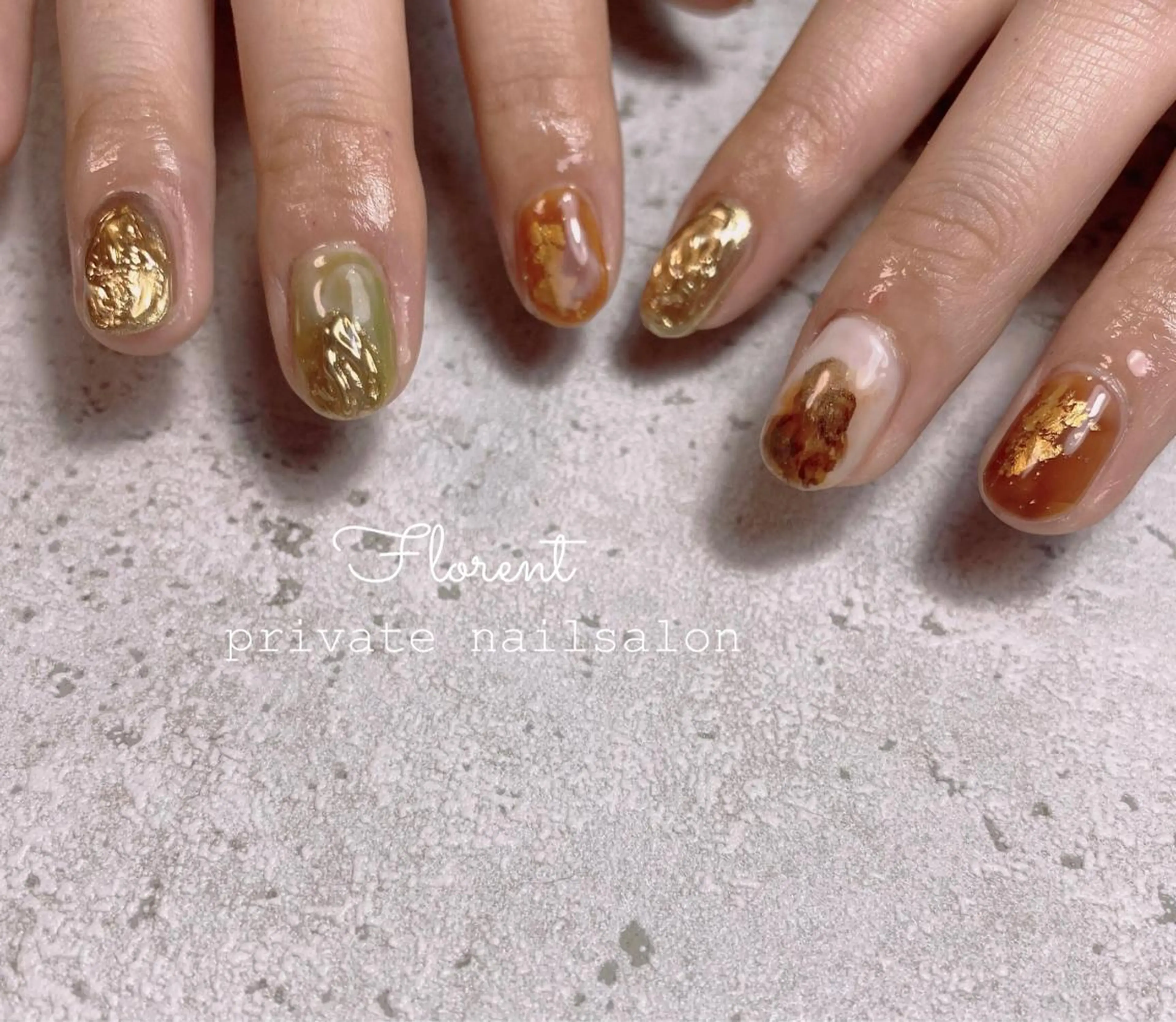 ネイル ハンドネイル florent nailのネイルデザイン