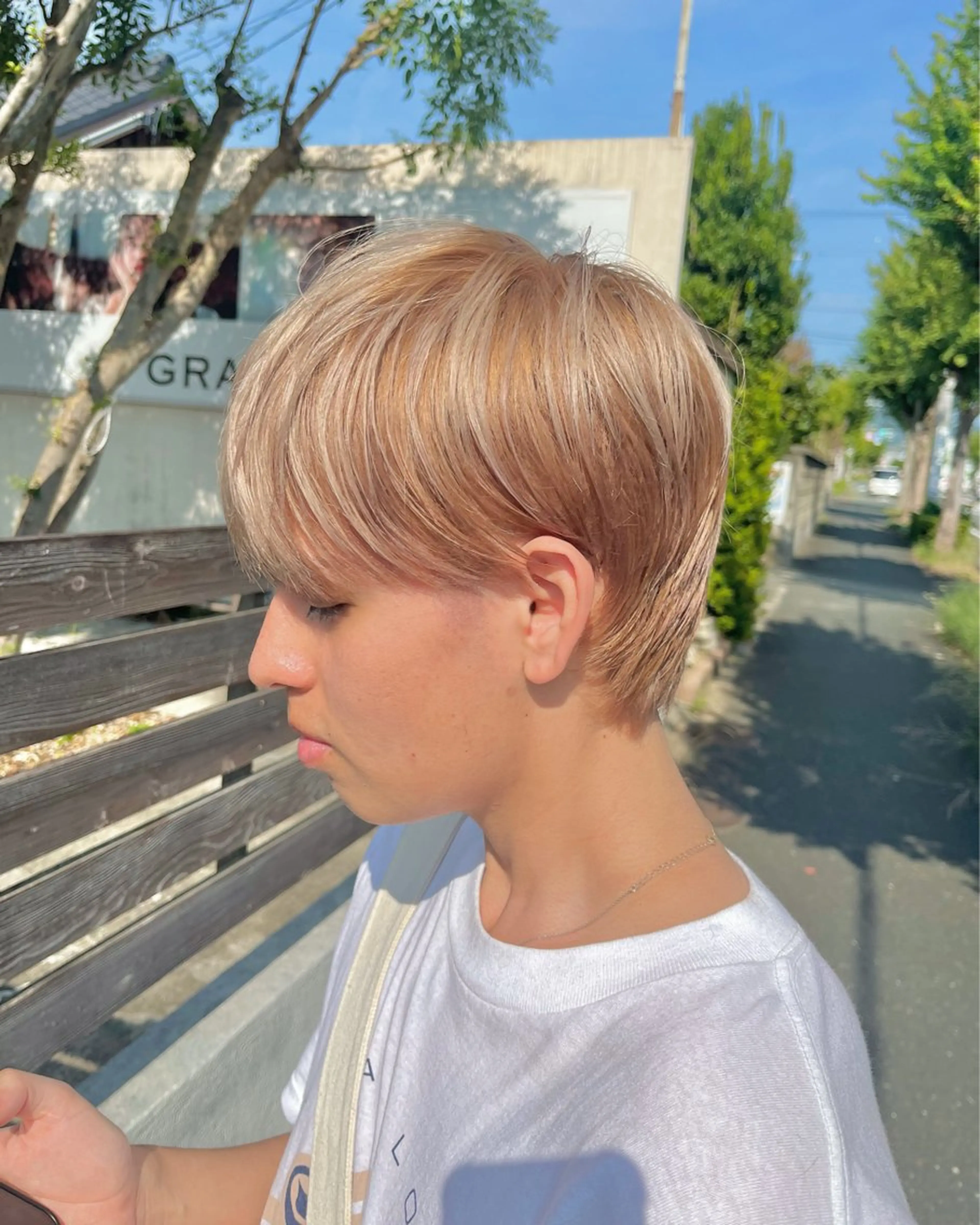 ショート カラー メンズ ちひろ /似合わせカラーのヘアスタイル