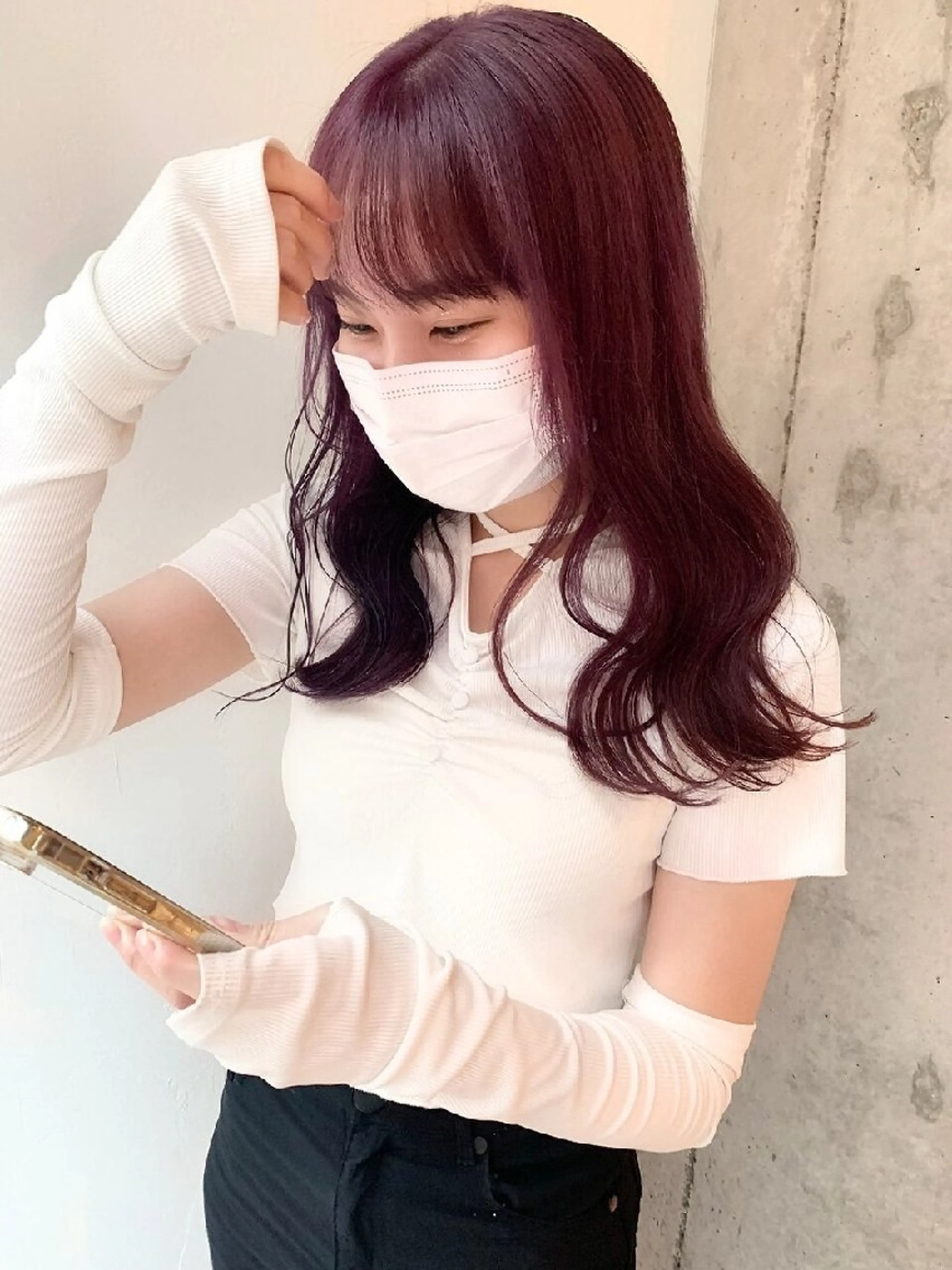 セミロング LUVISM名駅店所属・カット/ミディアム /名古屋/ioriのヘアスタイル