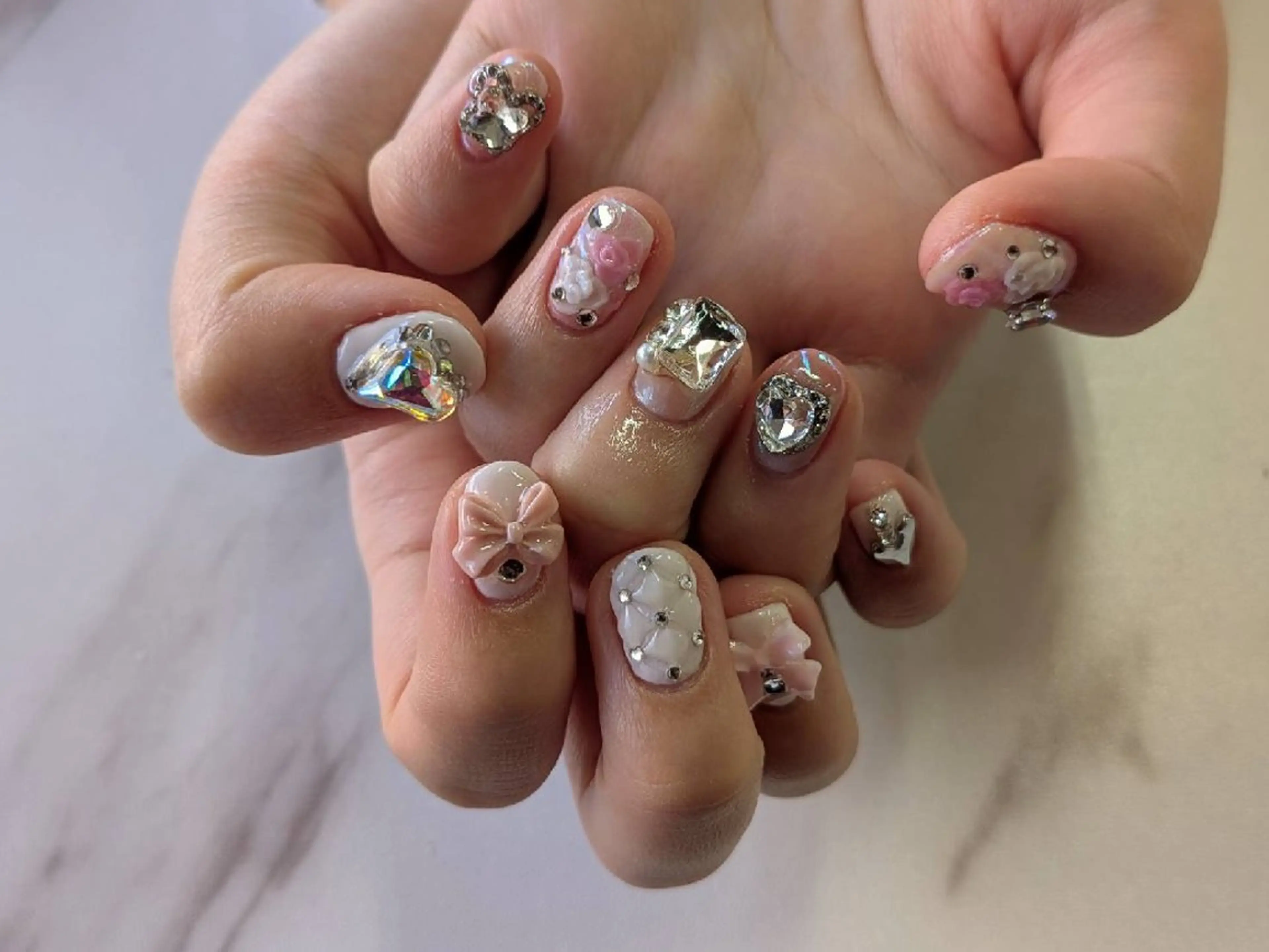 ネイル 持ち込み バニーラッシュ Nail. HANAのネイルデザイン