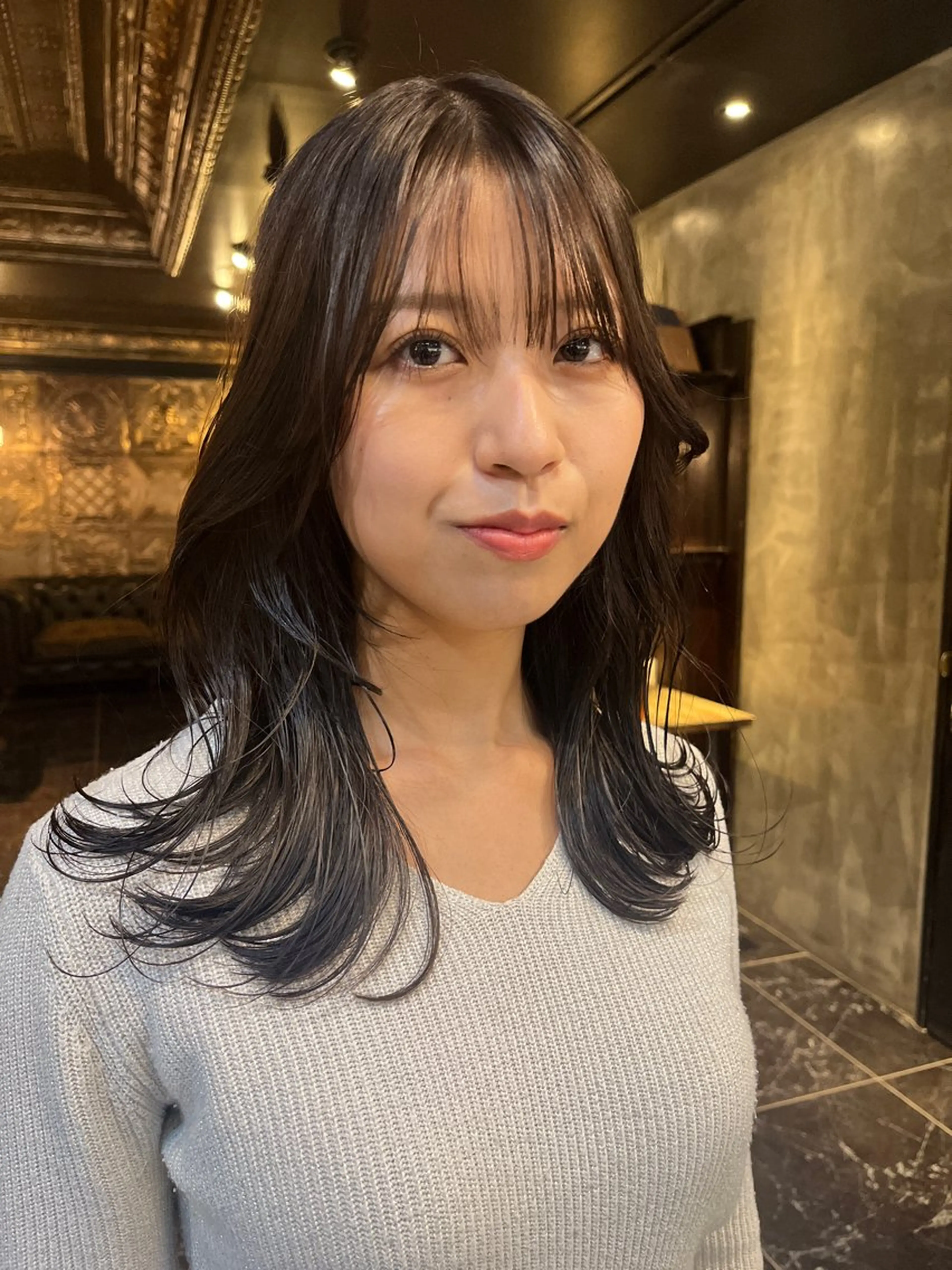 ミディアム カラー デザインレイヤー/ KOSUKEのヘアスタイル