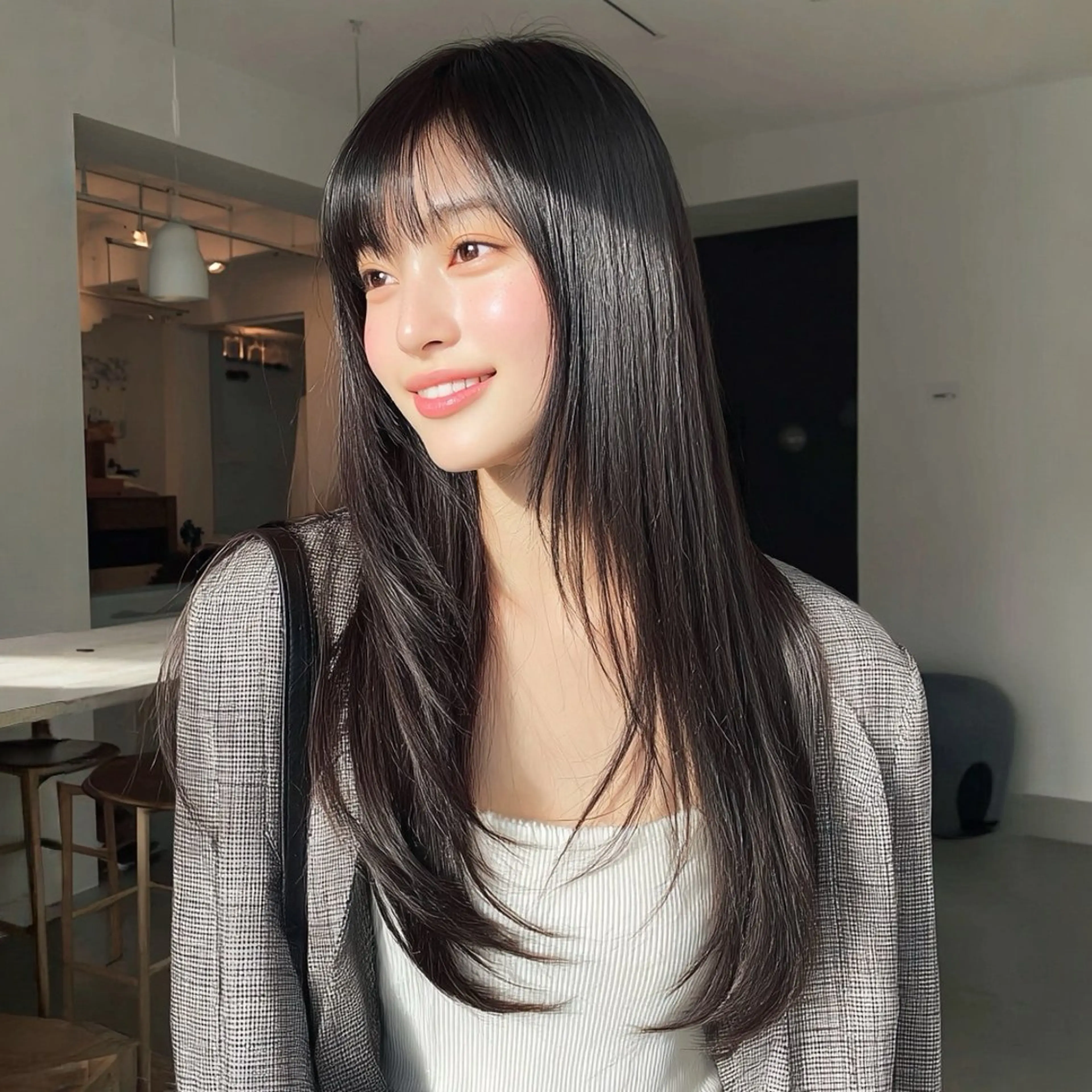 【新規】縮毛矯正/髪質改善ストレート✨+髪質改善TRの写真