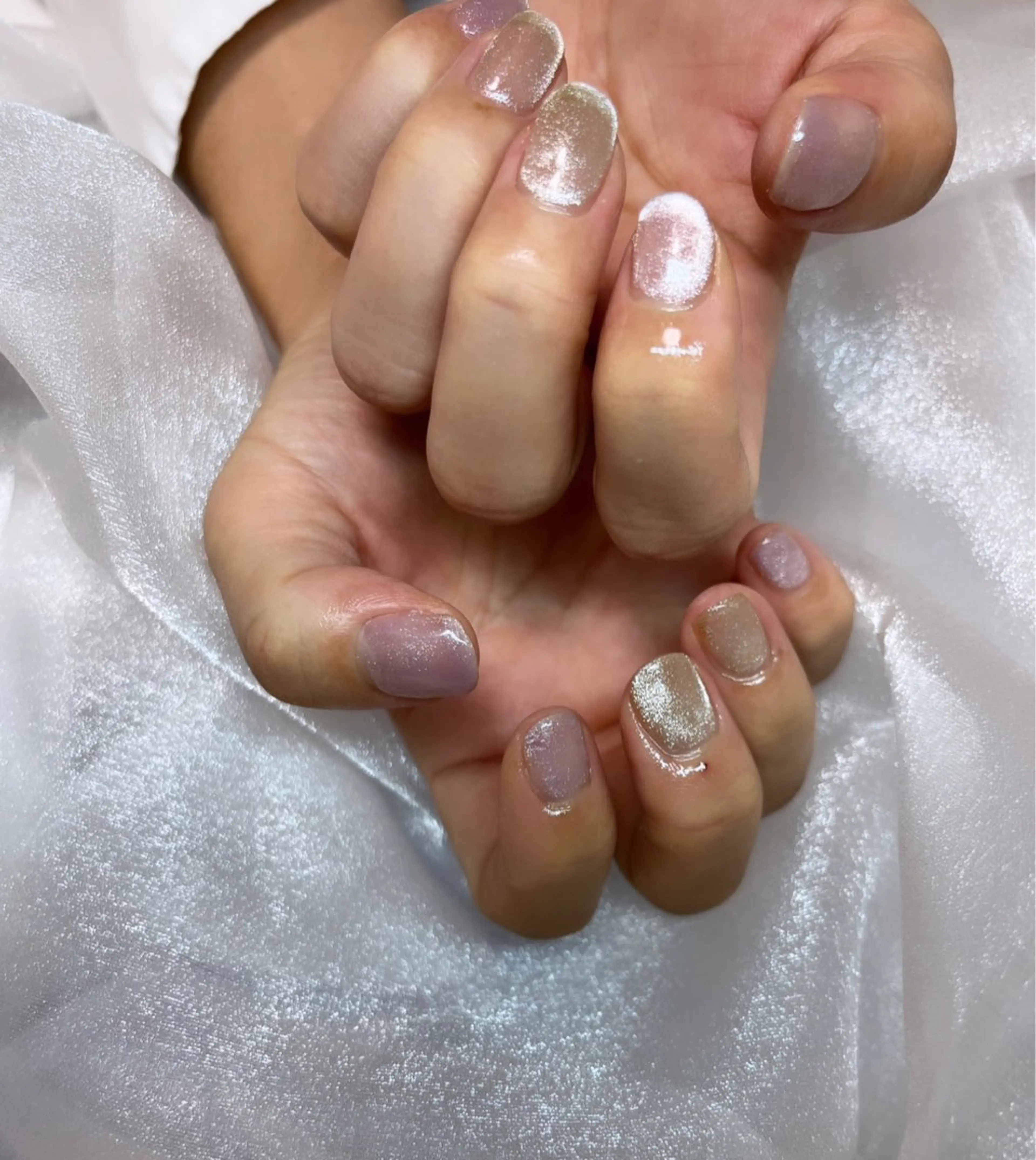 ネイル マグネットネイル ハンドネイル nail salon Rai.のネイルデザイン