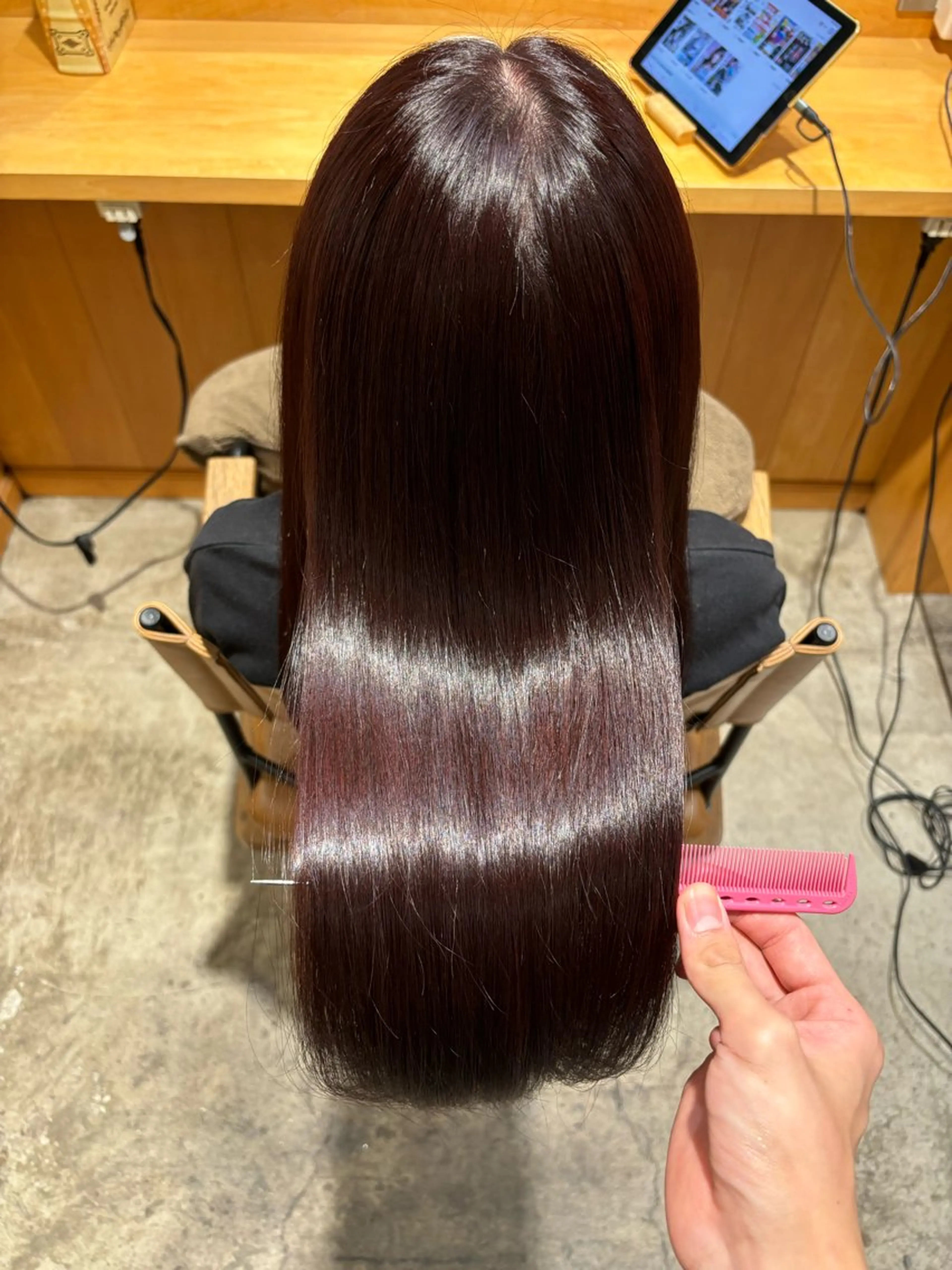 ロング カット ヘアカラー トリートメント 【Amphi Tokyo】宮原のヘアスタイル