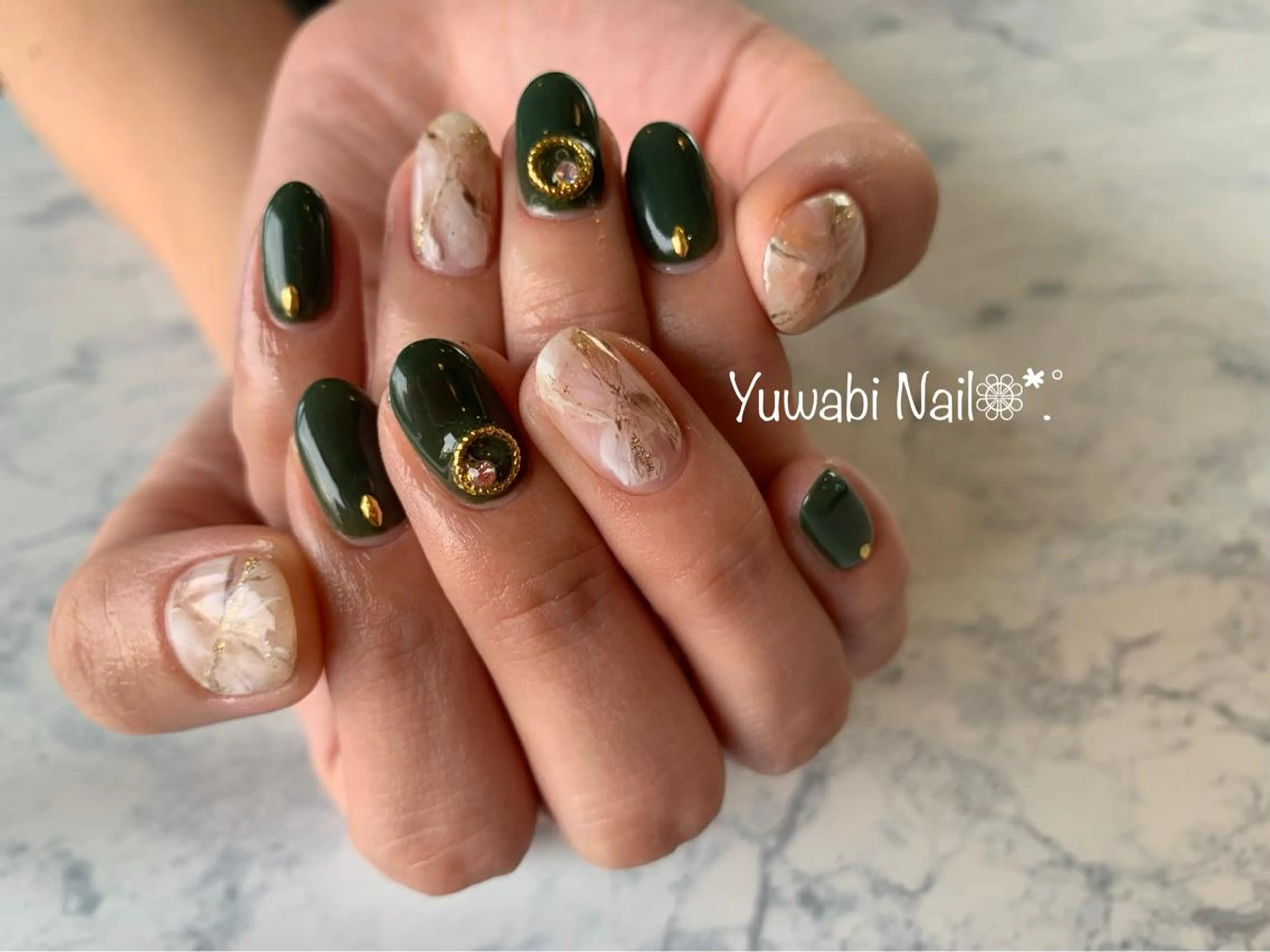 ネイル ハンドネイル フットネイル Yuwabi Nail所属・Mimore ミモア 水戸のネイルデザイン