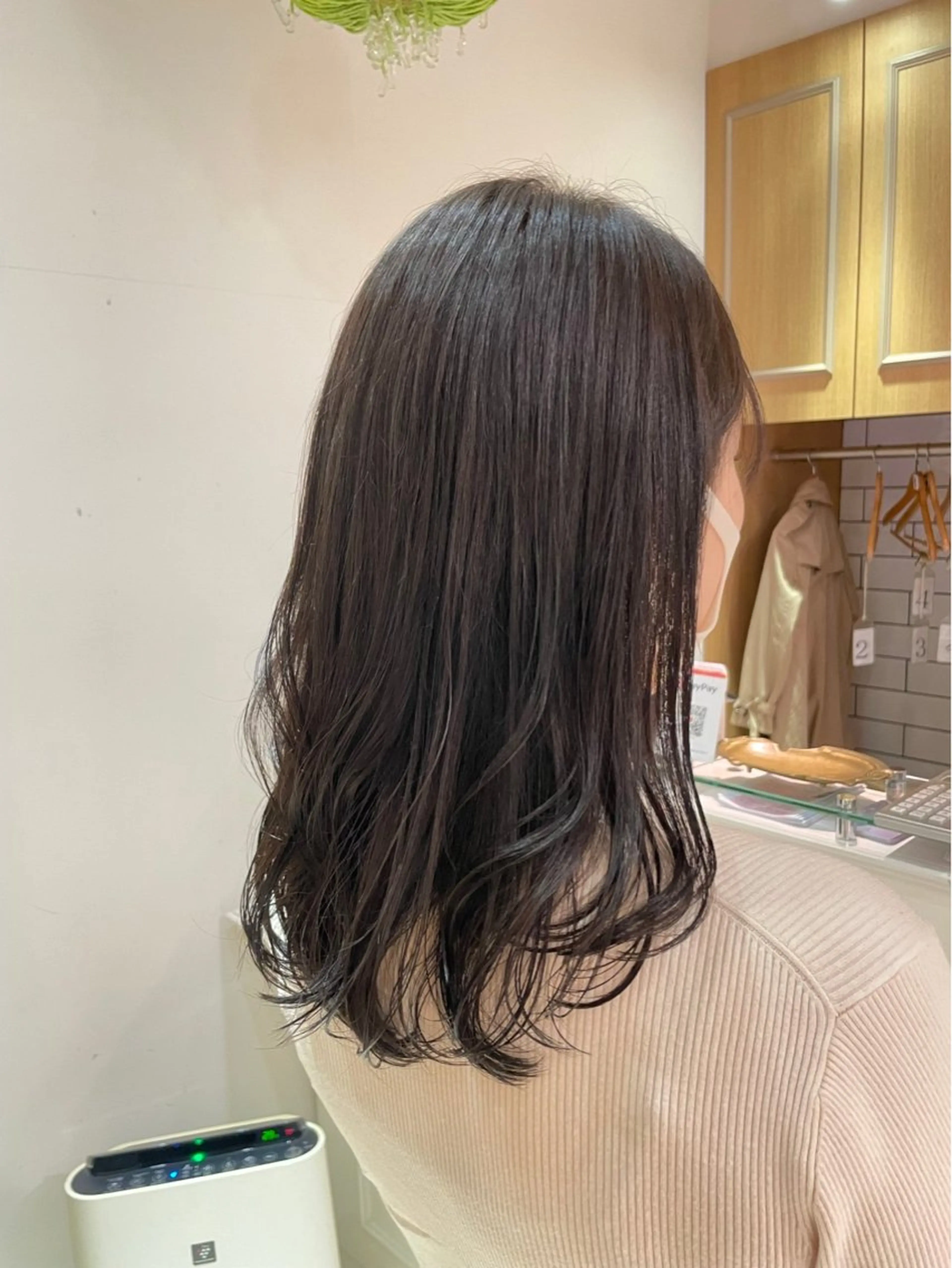 セミロング 平川 楓のヘアスタイル