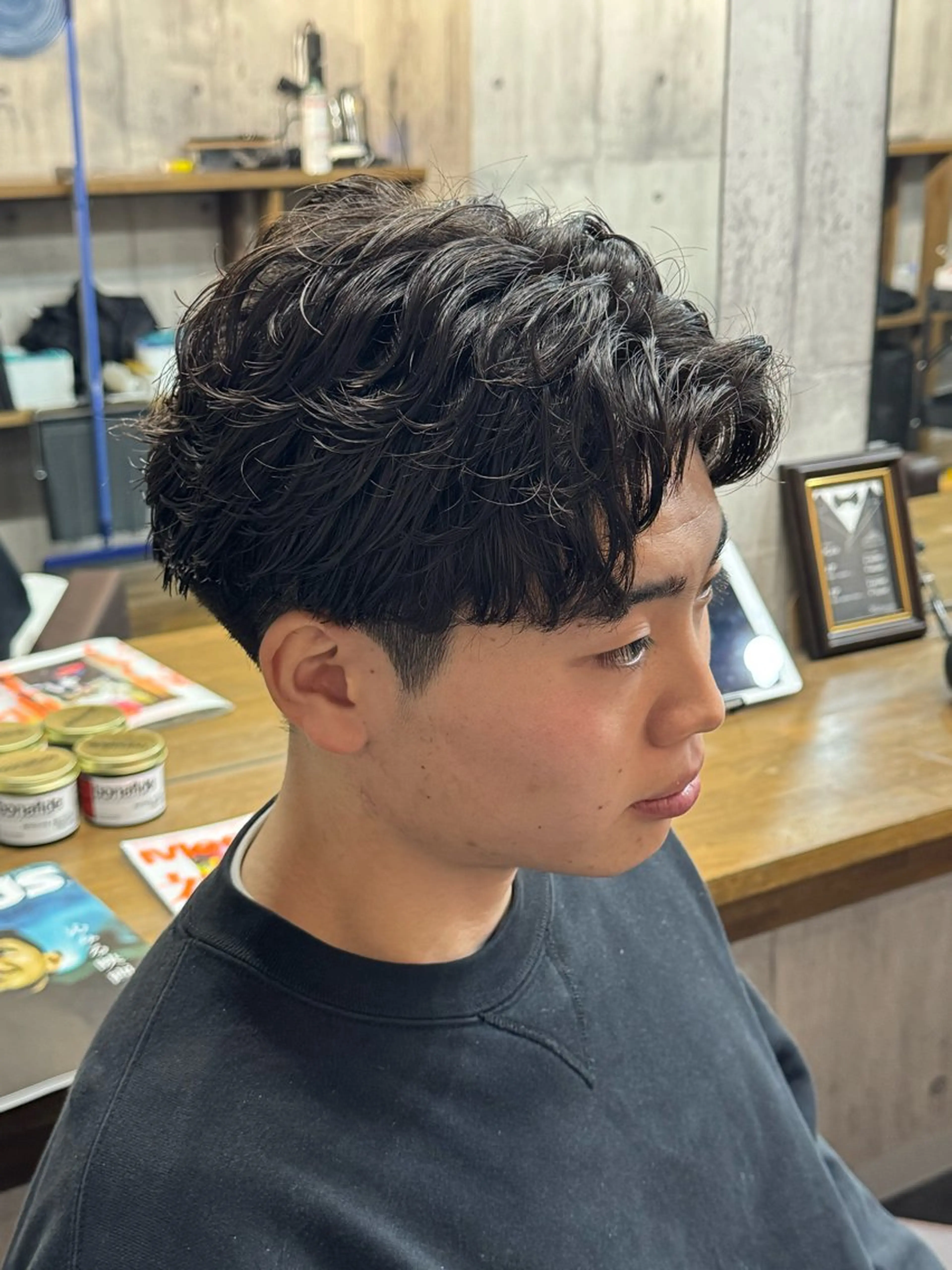 メンズ スパイキーショート 川崎 健翔のヘアスタイル