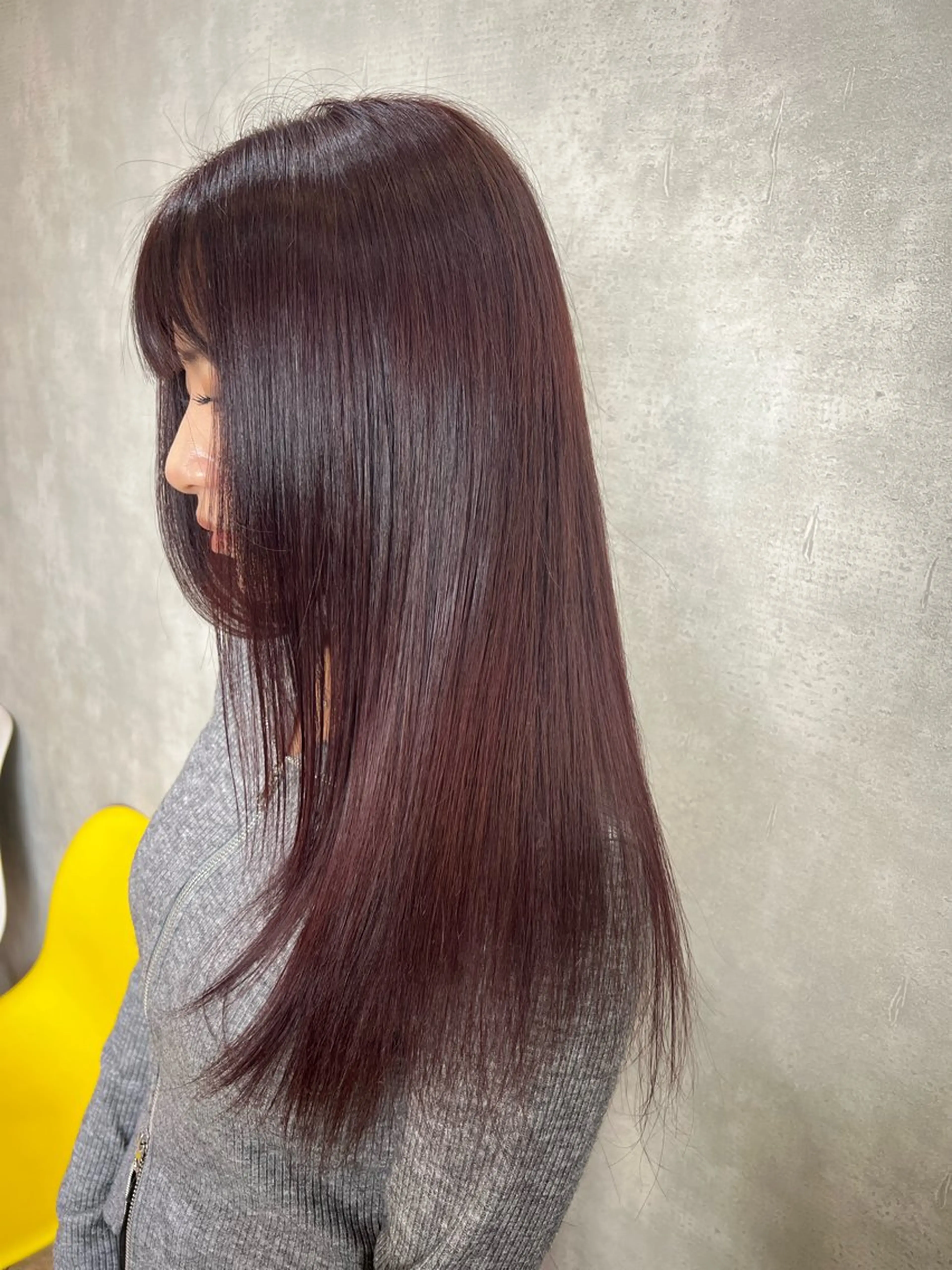 ロング カラー ルビー men's&ladys J'sGrace【メンズアンドレディース ジェイズグレイス】所属・🌻J'sGrace /JUMA🌻のヘアスタイル