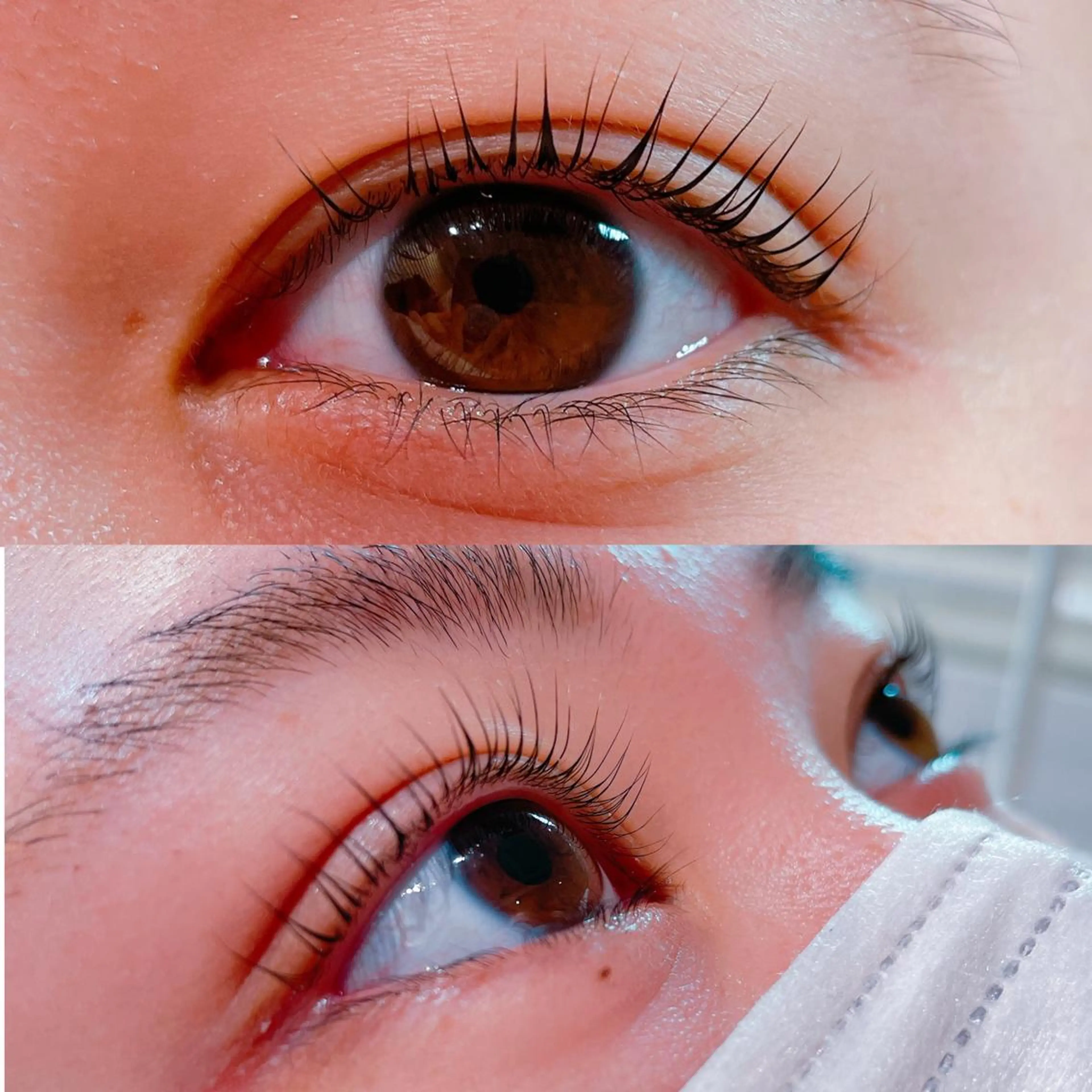 限定価格⭐️まつ毛パーマ撮影モデルさん[横浜/似合わせパーマ/カールデザイン/韓国風デザイン/立ち上げカールデザイン］の写真