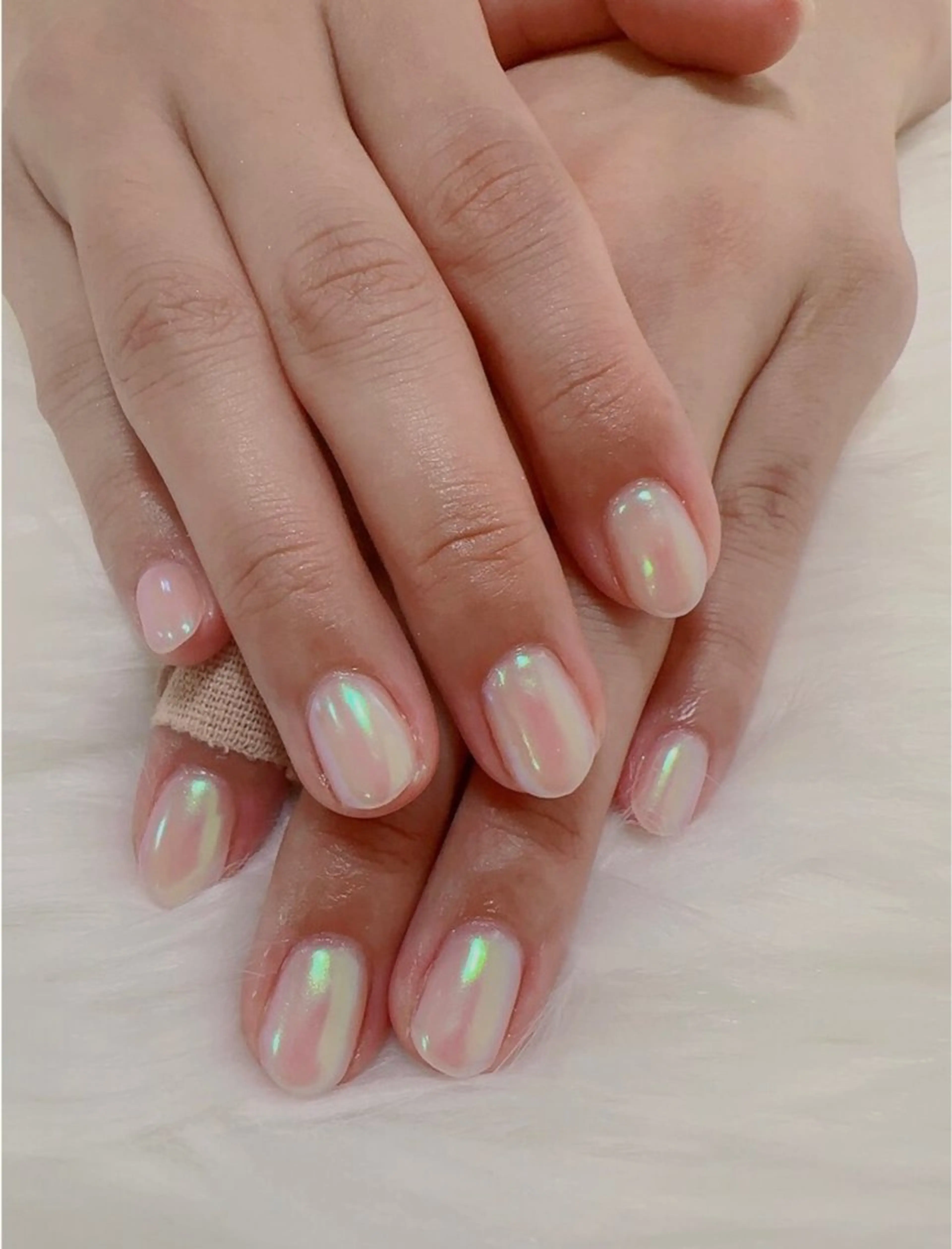 ネイル ミラーネイル 米澤 ハナユキのネイルデザイン