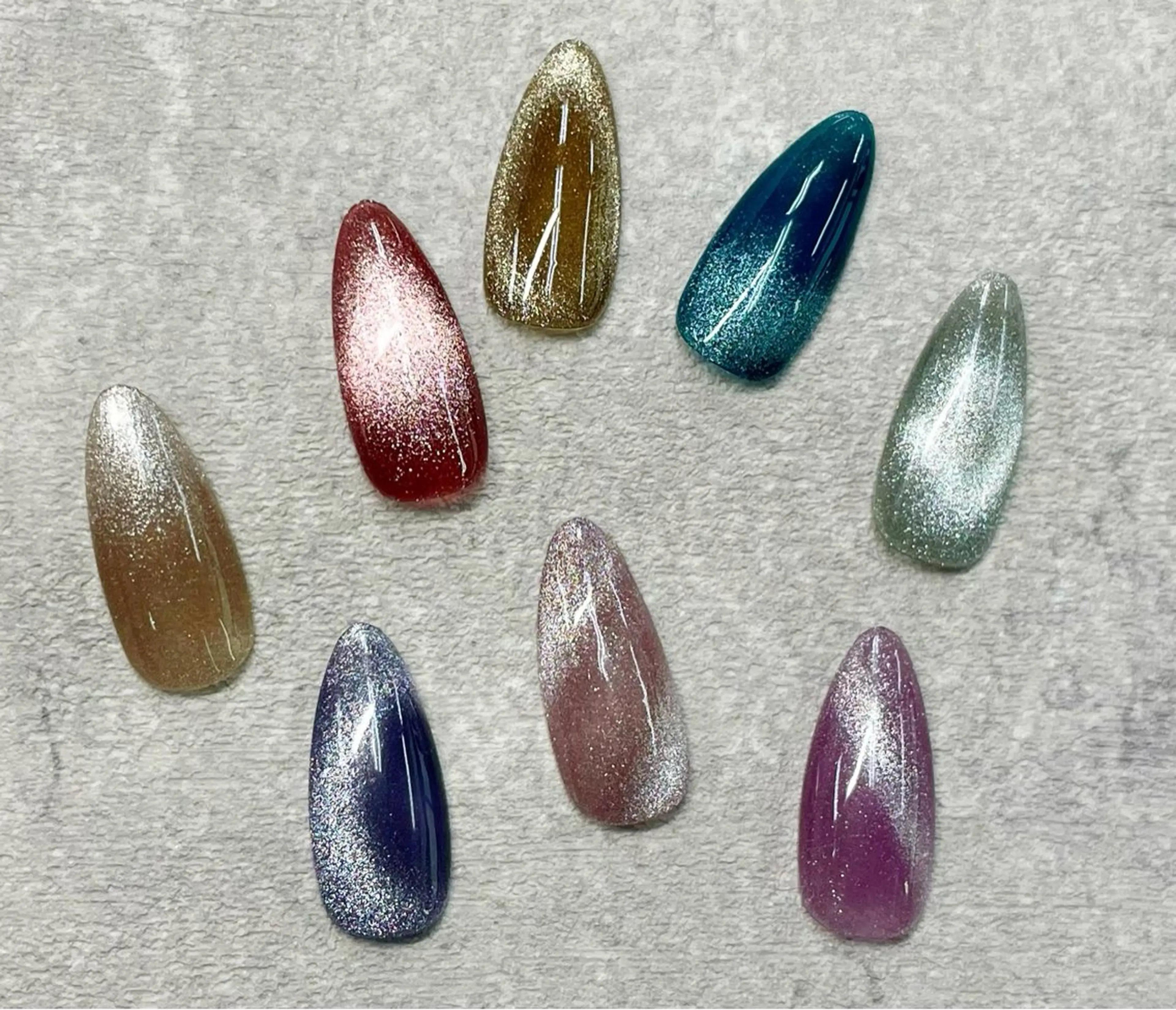 ネイル マグネットネイル clear yayoiのネイルデザイン