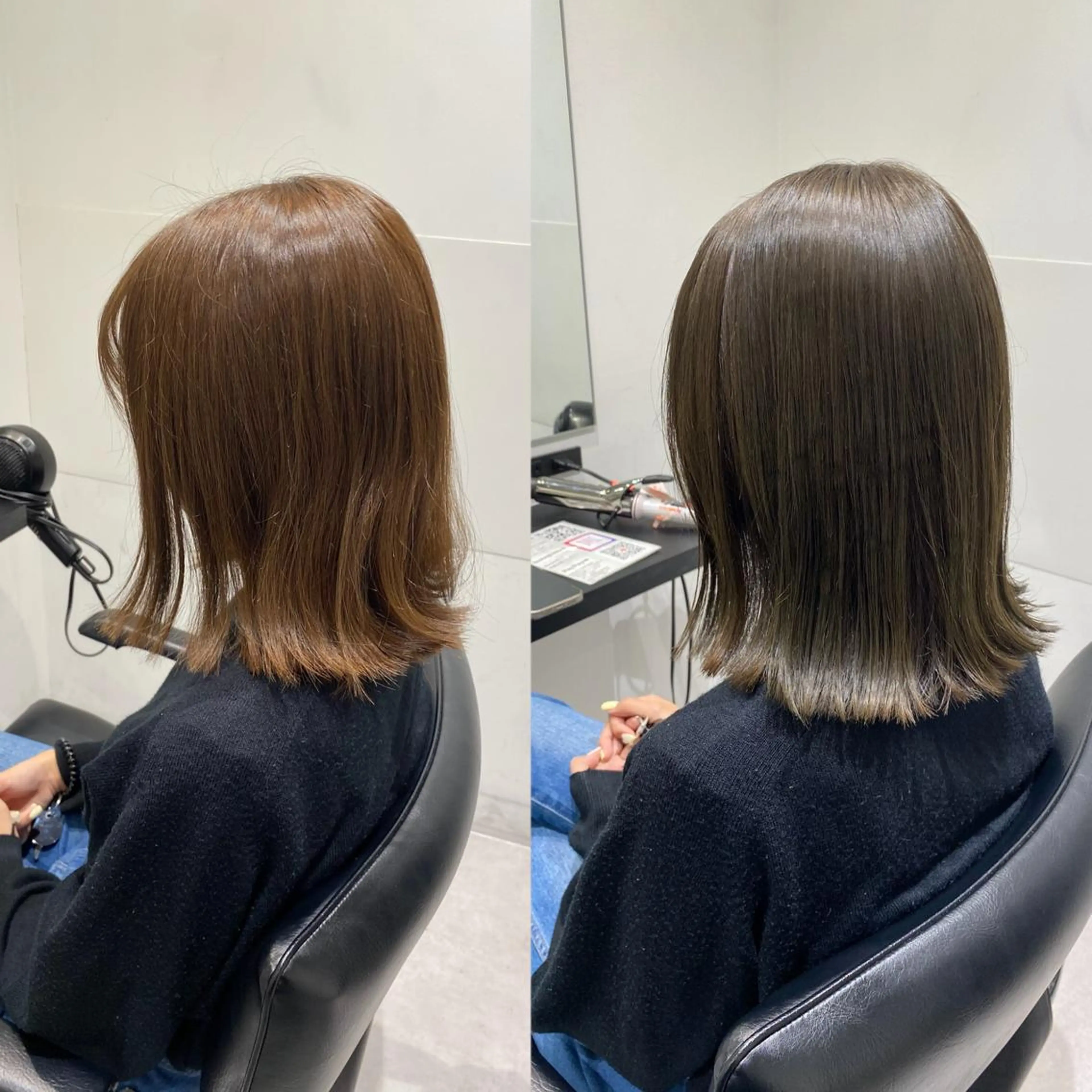 ショート カラー パーマ ヘアアレンジ メンズ キッズ ネイル マツエク・マツパ アイブロウ 髪質改善水素TR× レイヤーカット/熊澤のヘアスタイル