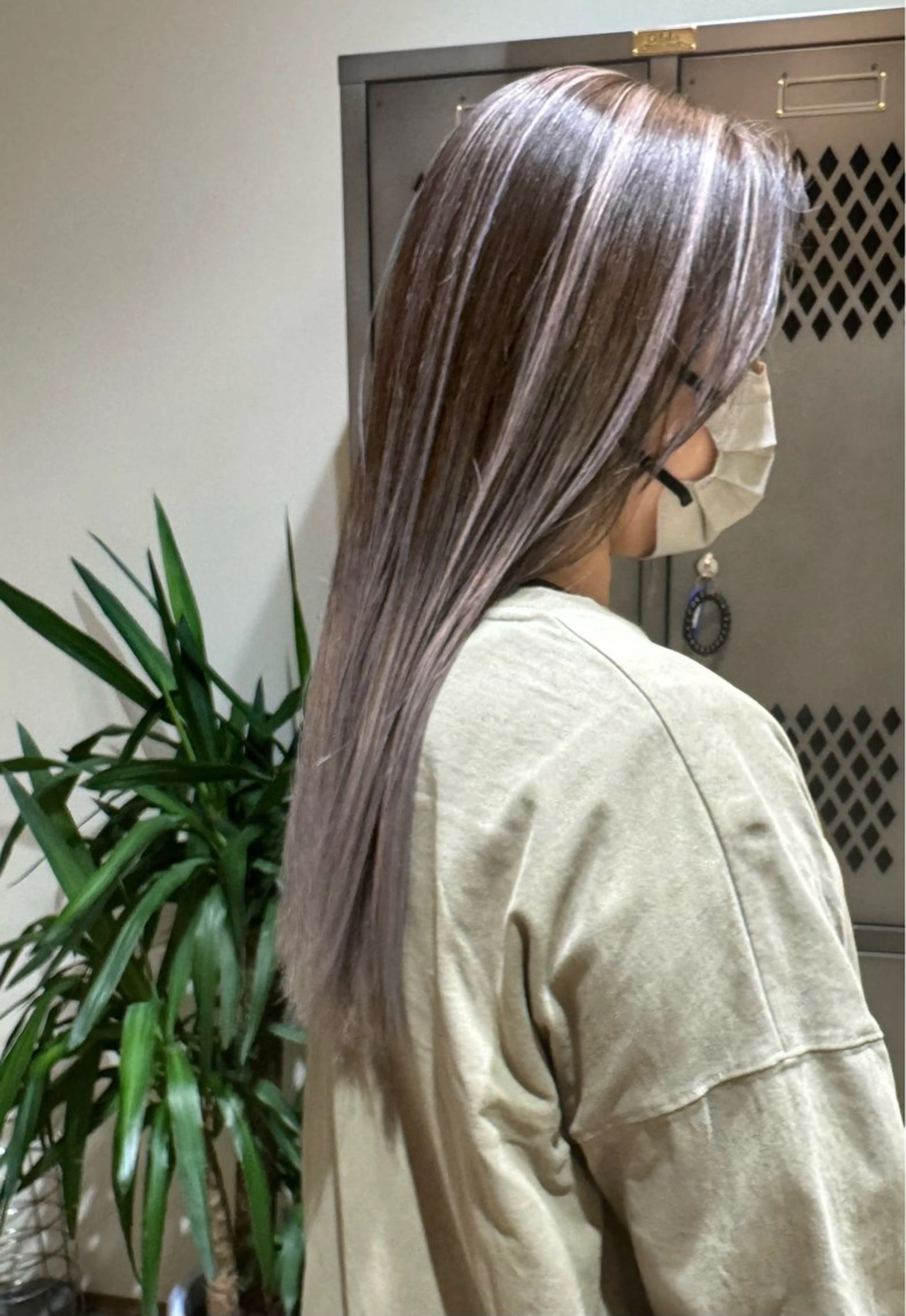 ロング ヘアカラー 園田 将士のヘアスタイル