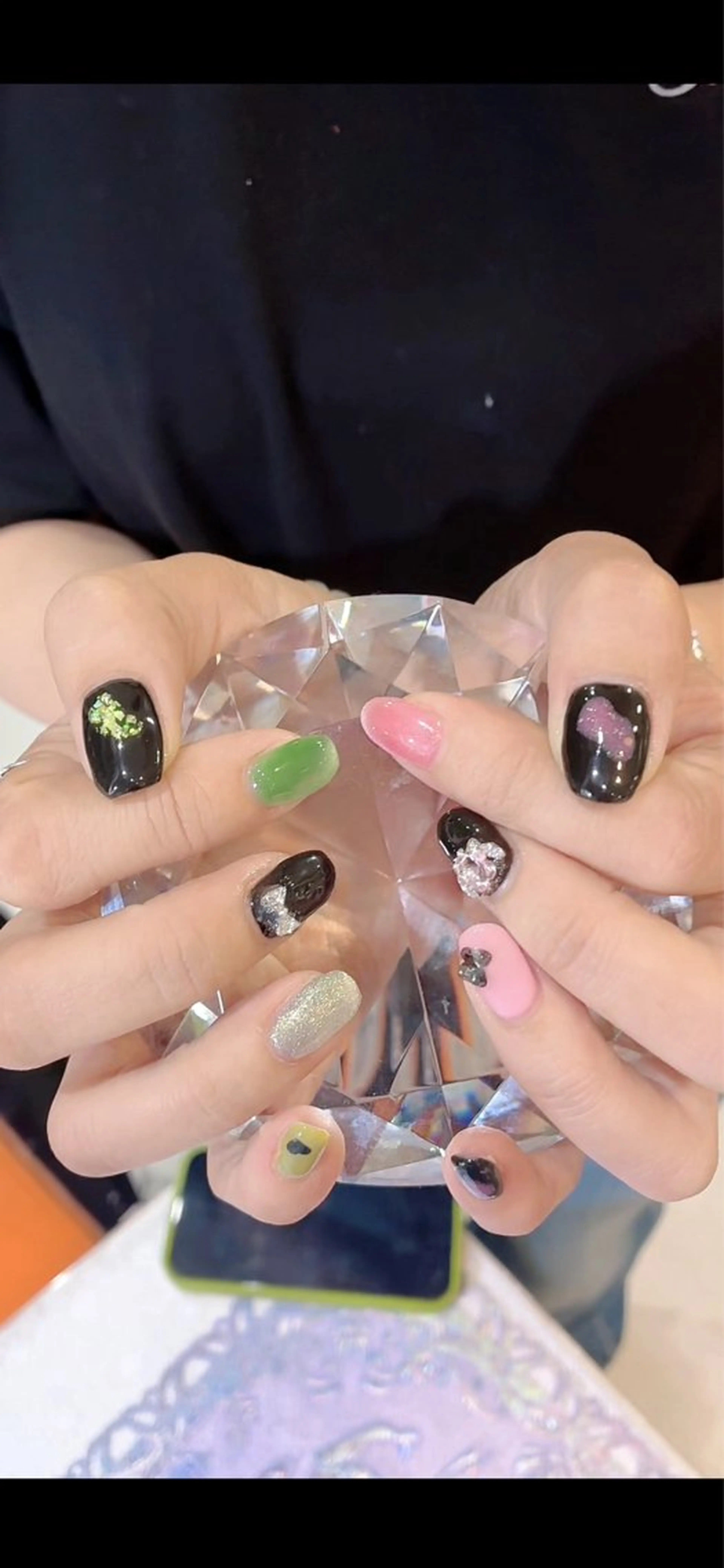 ハンドネイル持ち込みデザイン💅の写真