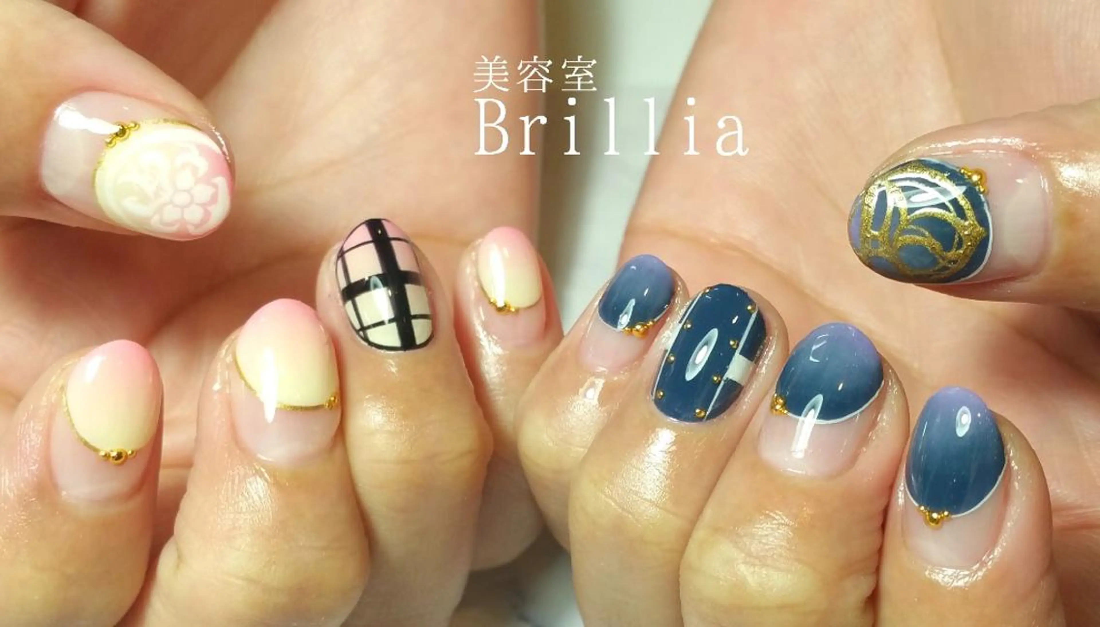 ネイル ハンドネイル 柴田 彩のネイルデザイン