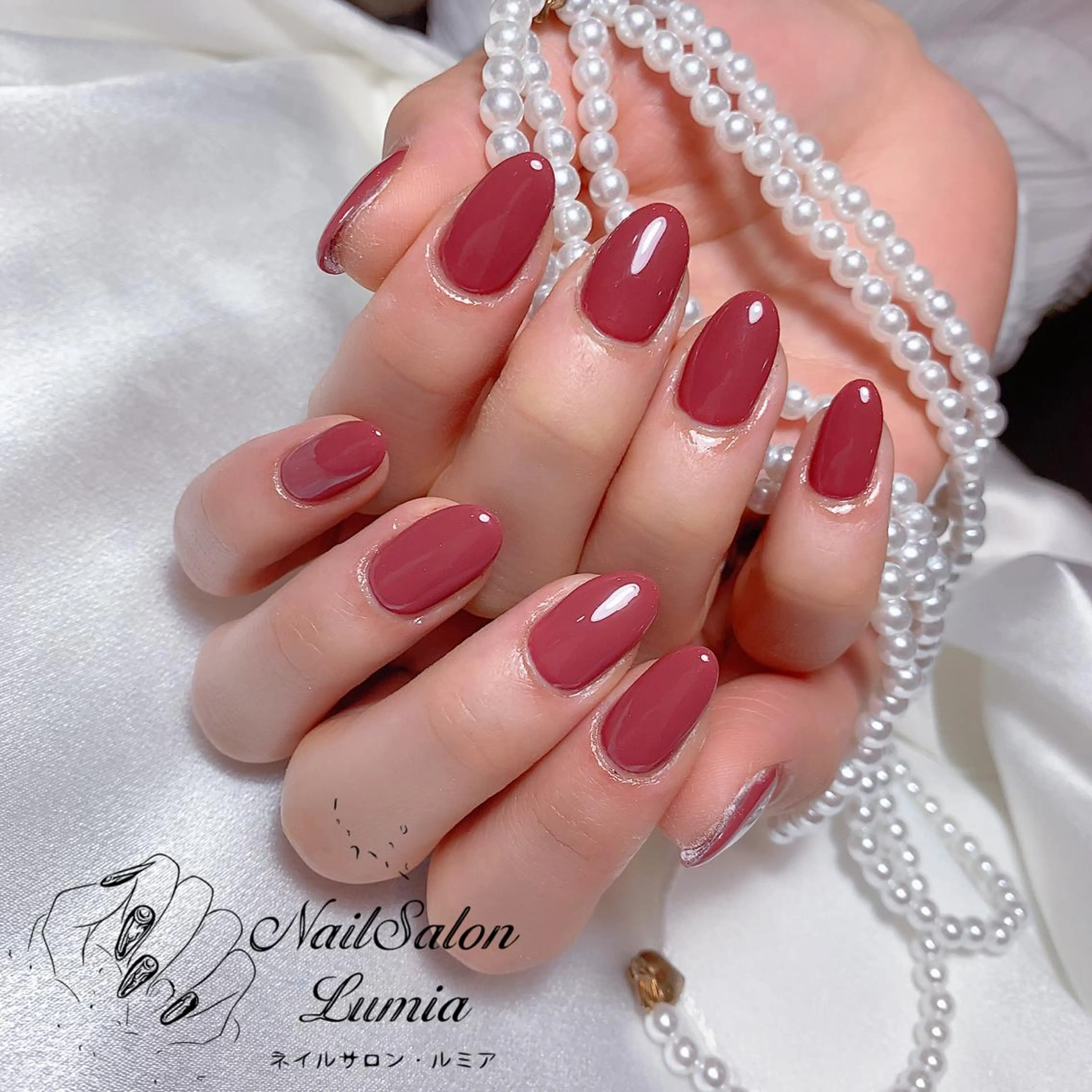 ネイル ハンドネイル ネイルサロン ルミア Lumia 店長のネイルデザイン