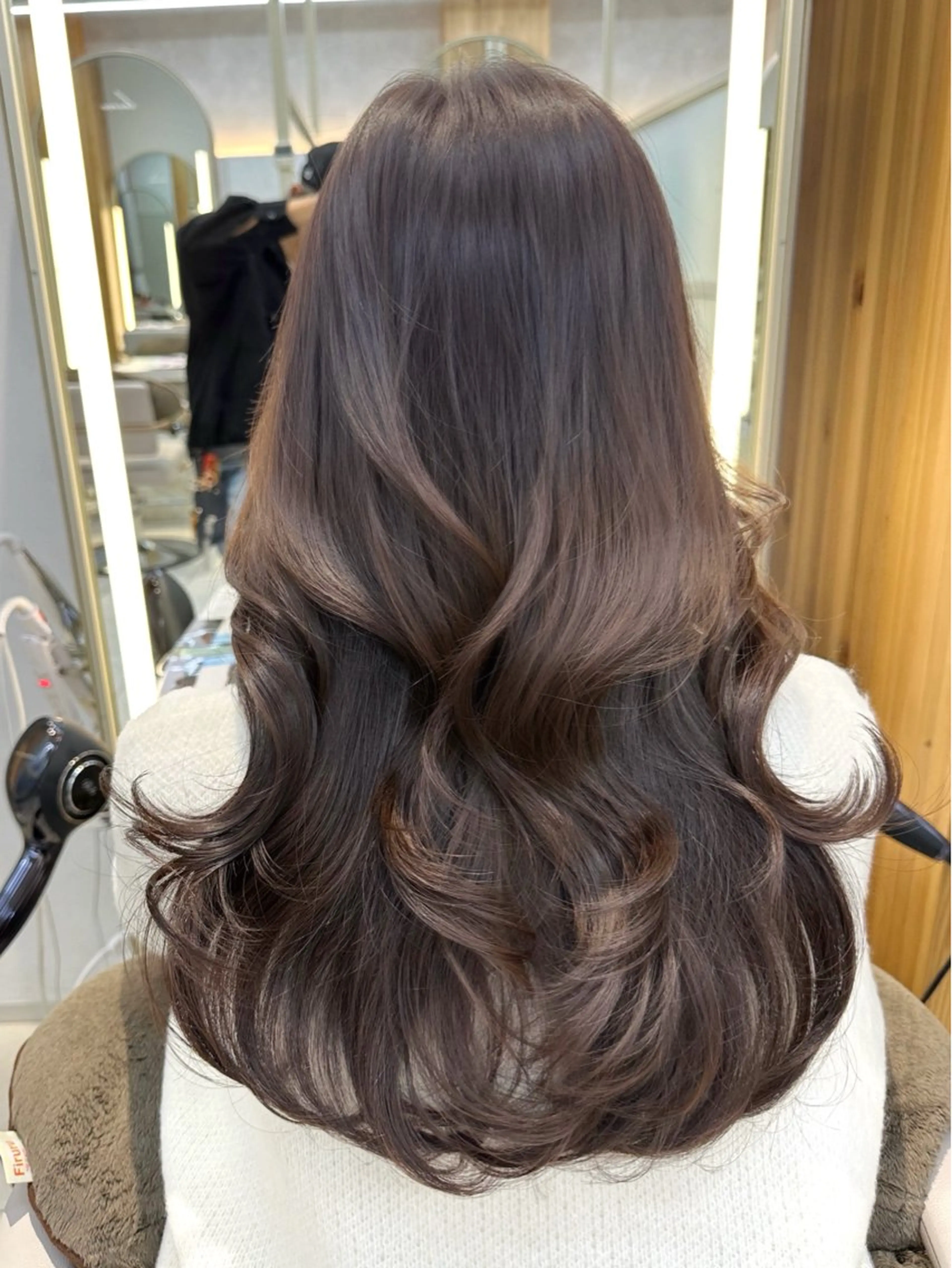 セミロング カラー カット ヘアカラー トリートメント 顔周り特化/韓国ヘア /レイヤー/吉野幸大のヘアスタイル