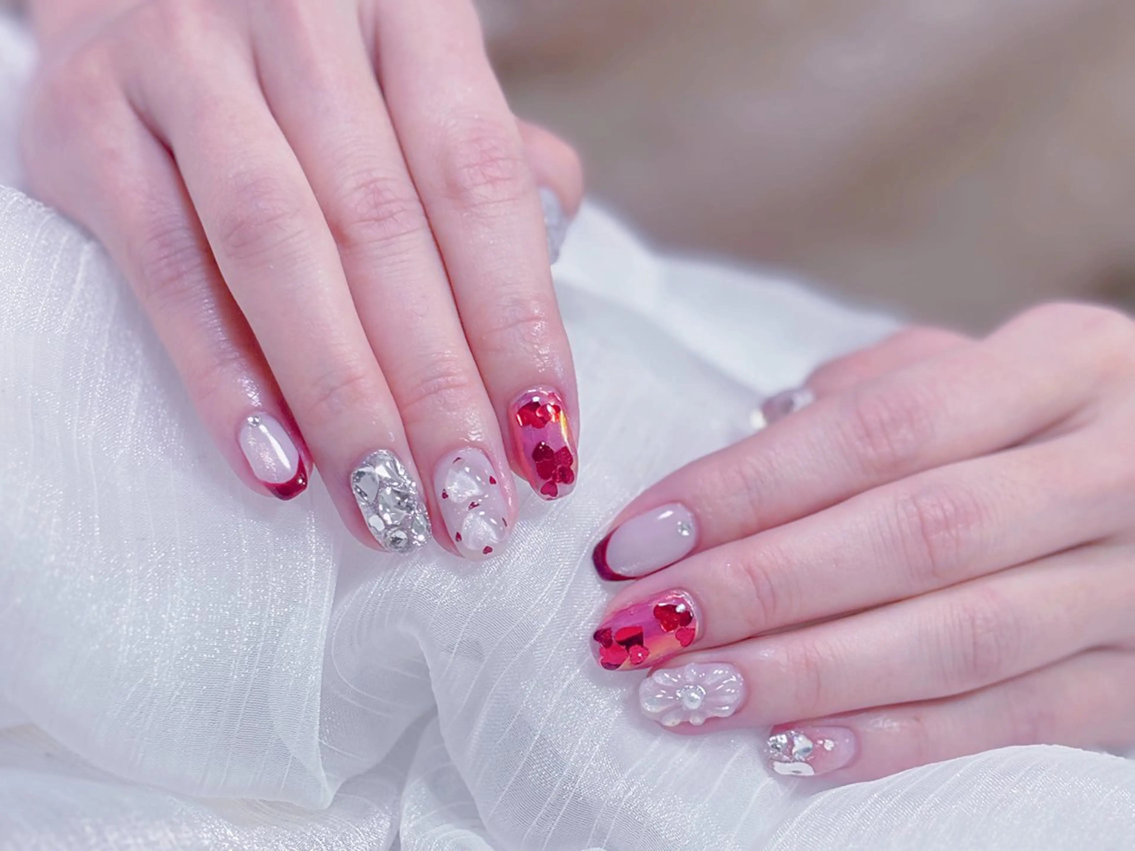 ネイル ネイルサロンエクラ 🫧Shizukaのネイルデザイン