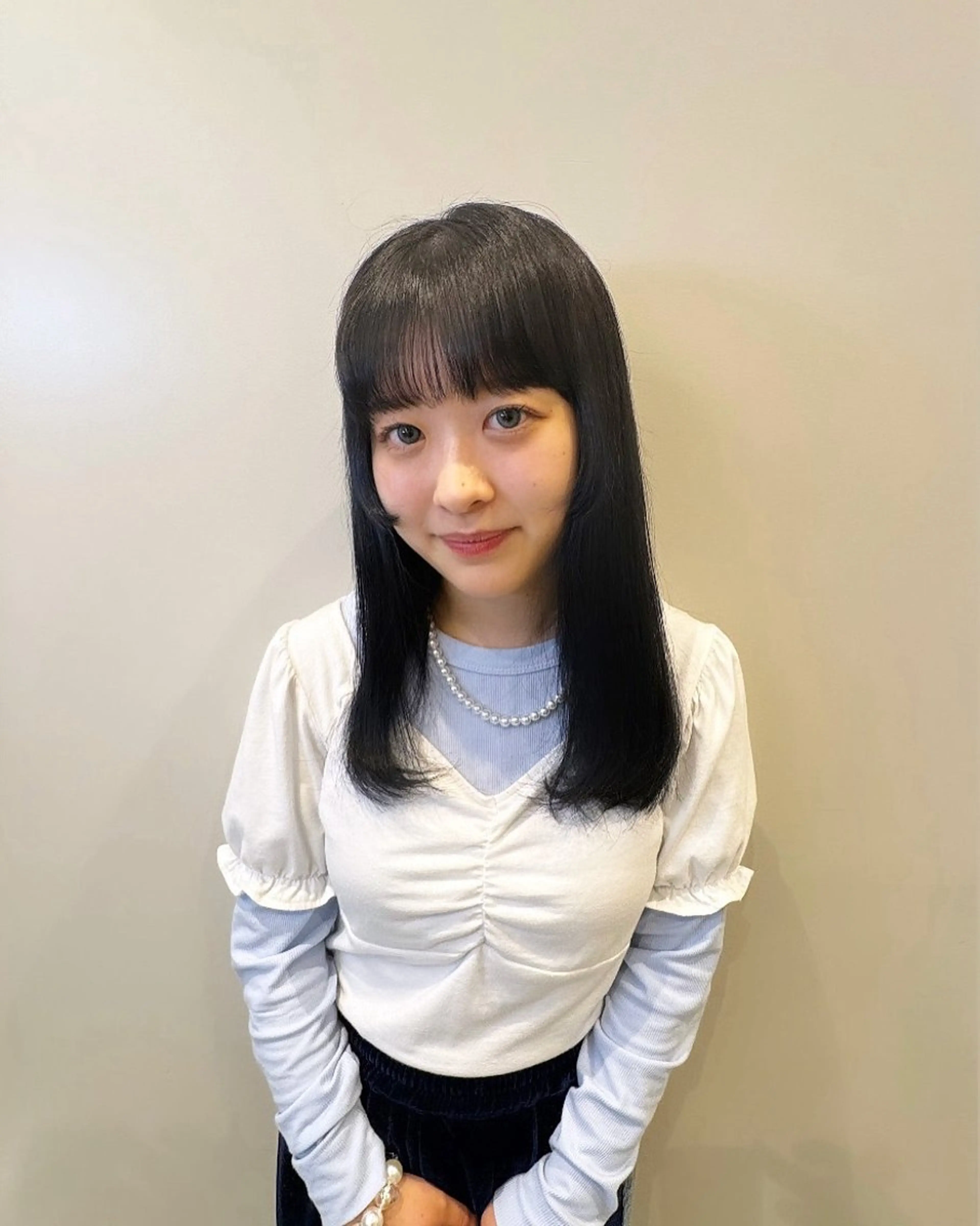 ミディアム カラー 本日1名様ご案内可能 ボブ🪽颯空🎀🪩のヘアスタイル