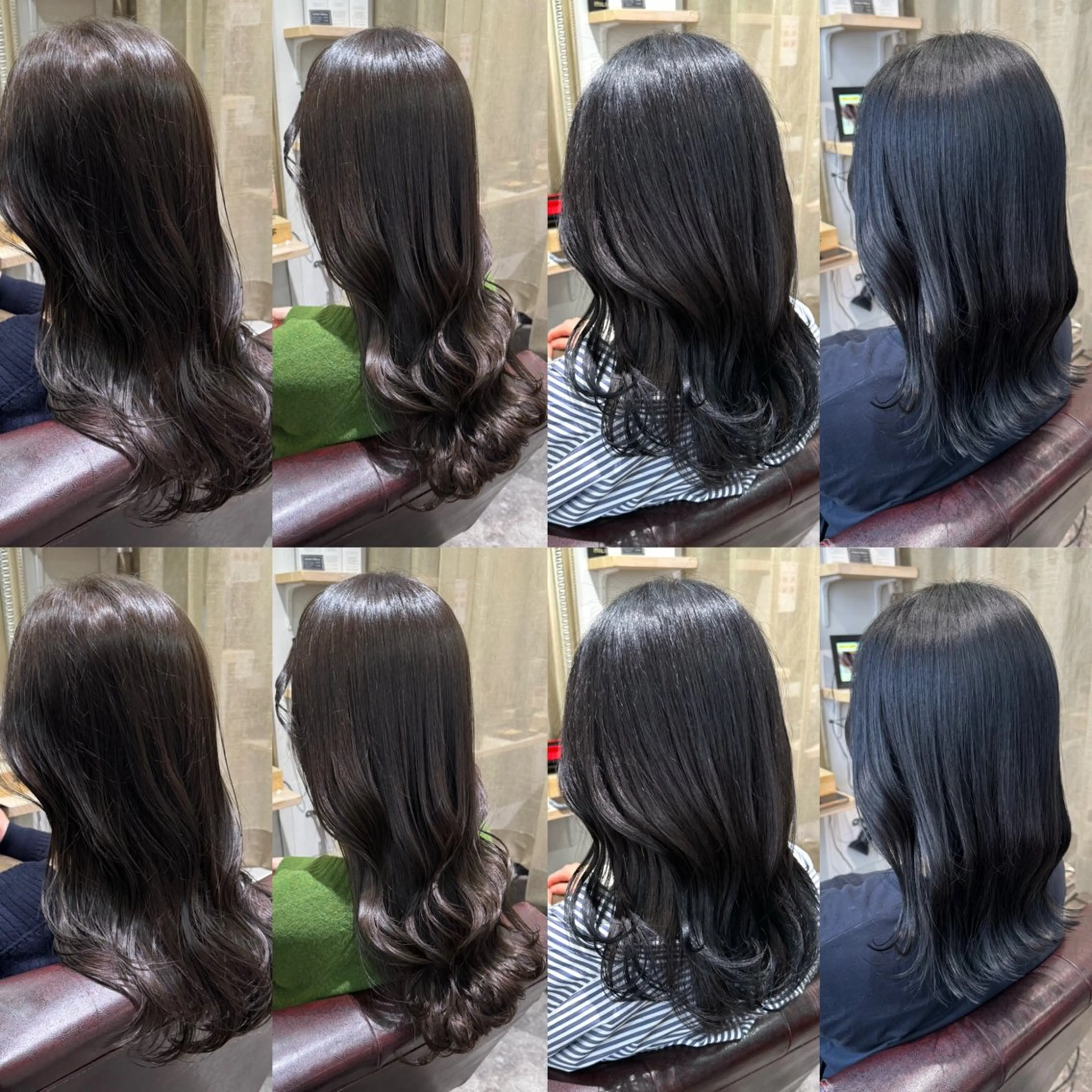 セミロング カット ヘアカラー トリートメント Takahiro 髪質改善のヘアスタイル