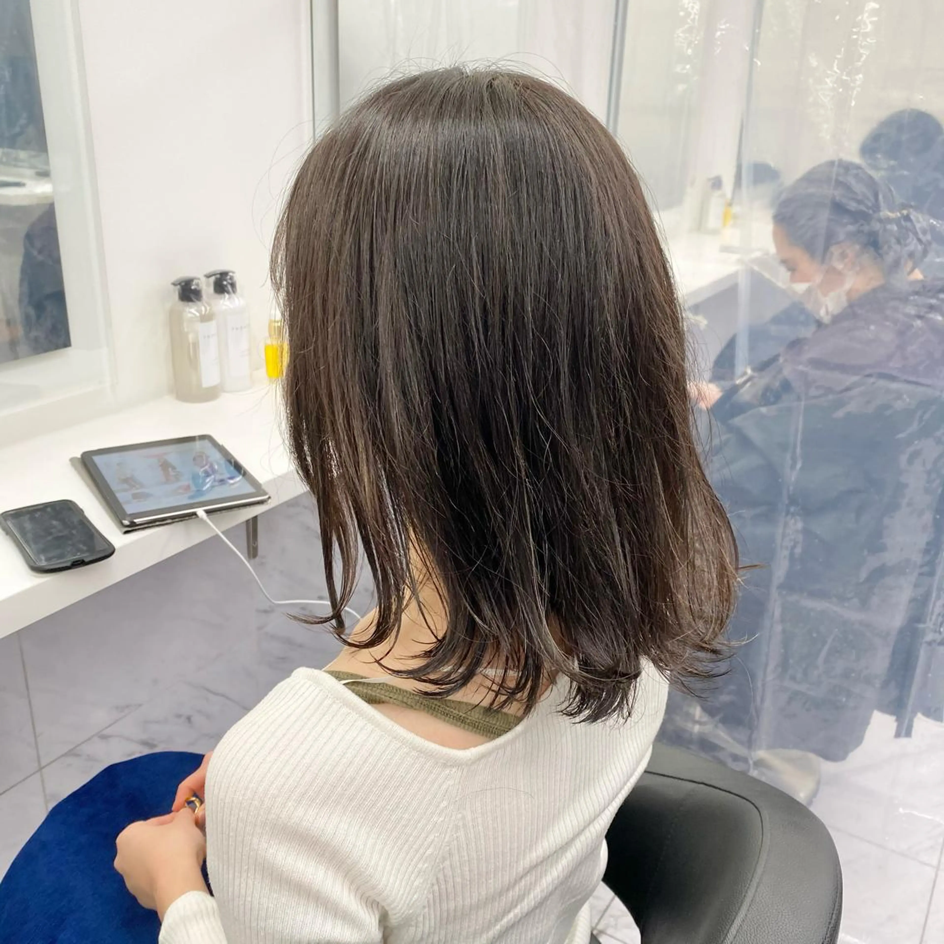 ミディアム レイヤー/韓国❣️ 髪質改善/亘紘輝のヘアスタイル