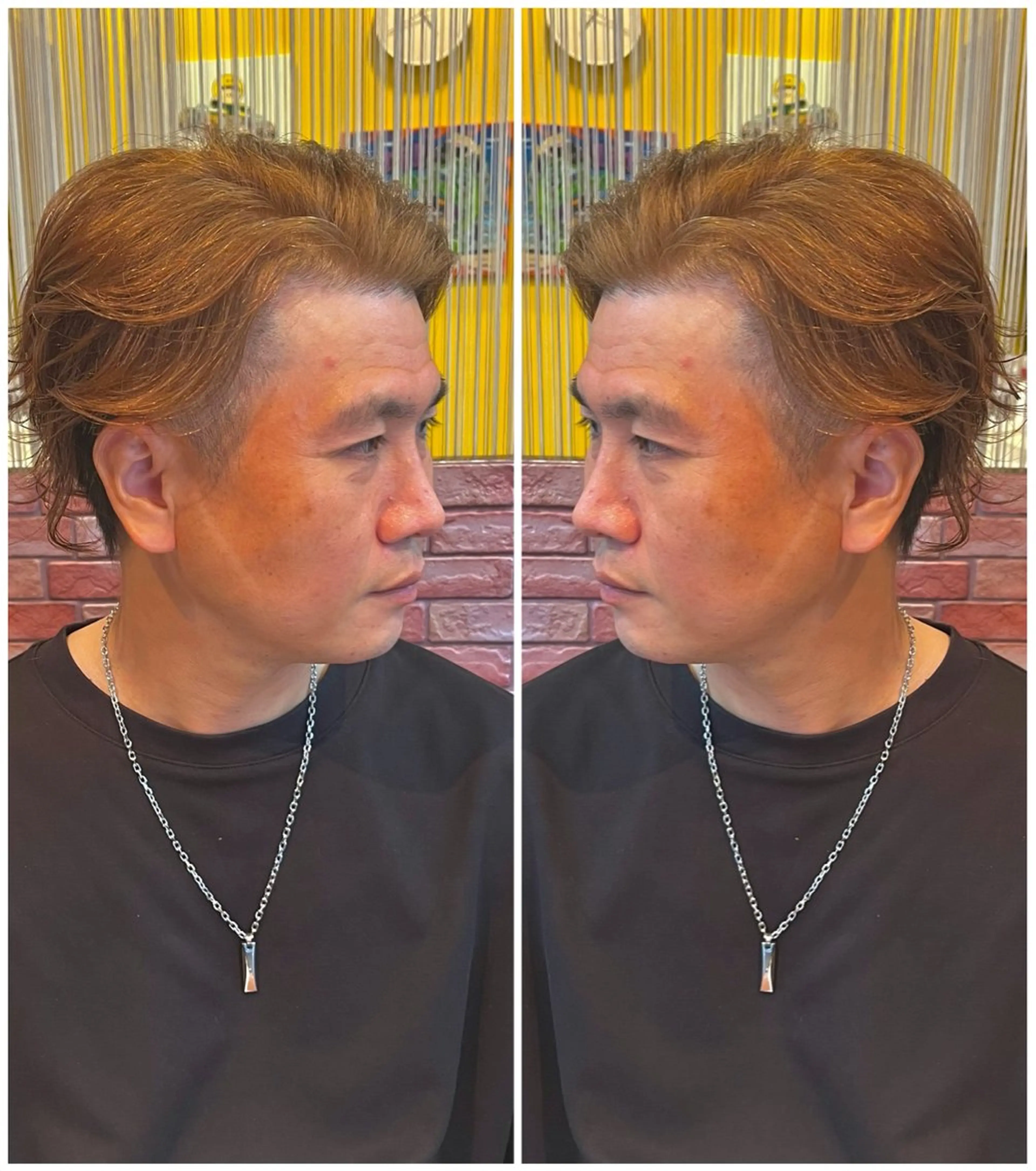 ショート カラー メンズ メンズブリーチ ベージュカラー ブリーチ ブリーチなしカラー 谷口 瑠南のヘアスタイル