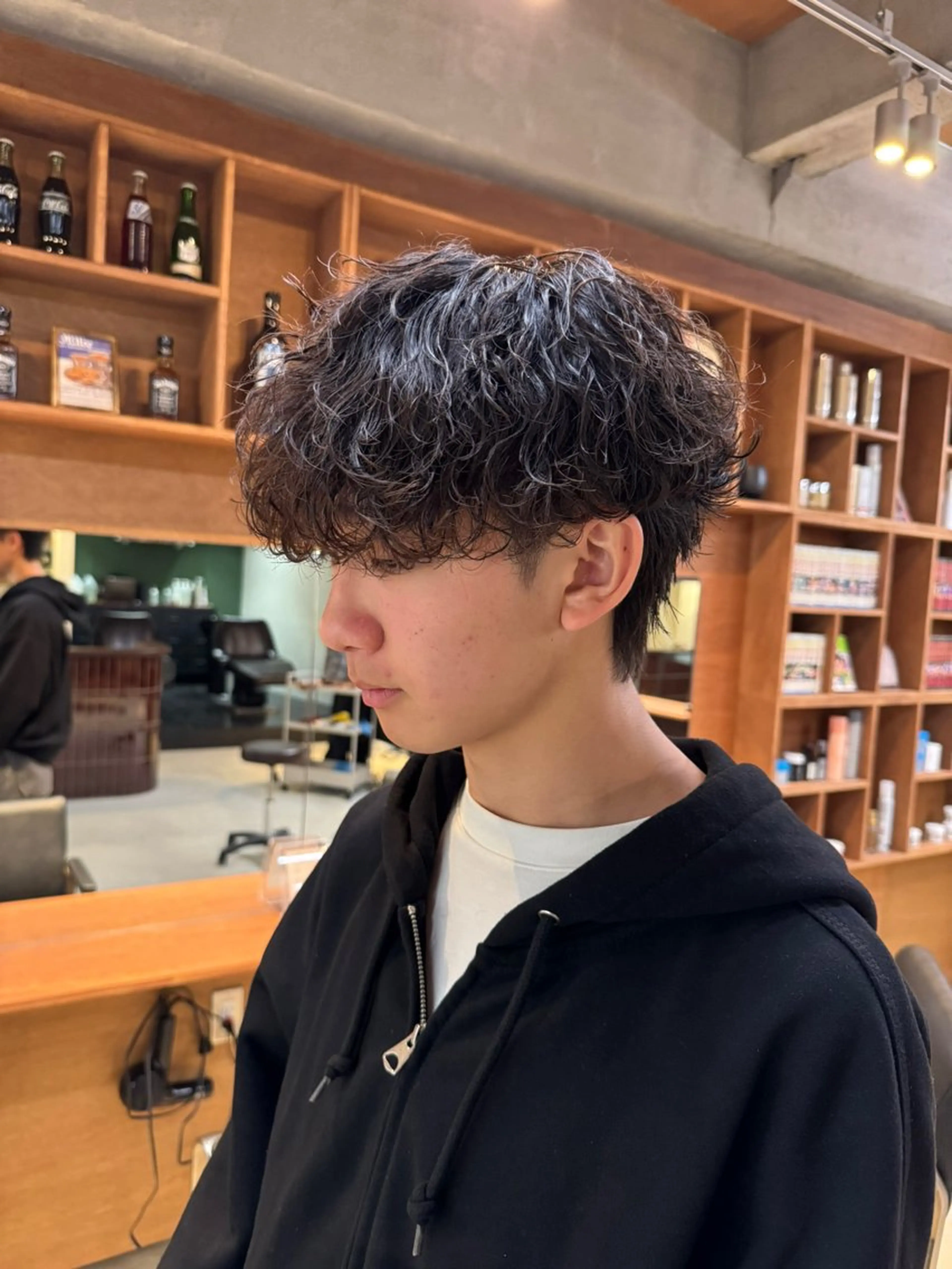 【メンズ限定】メンズカット+最高峰ケアパーマの写真