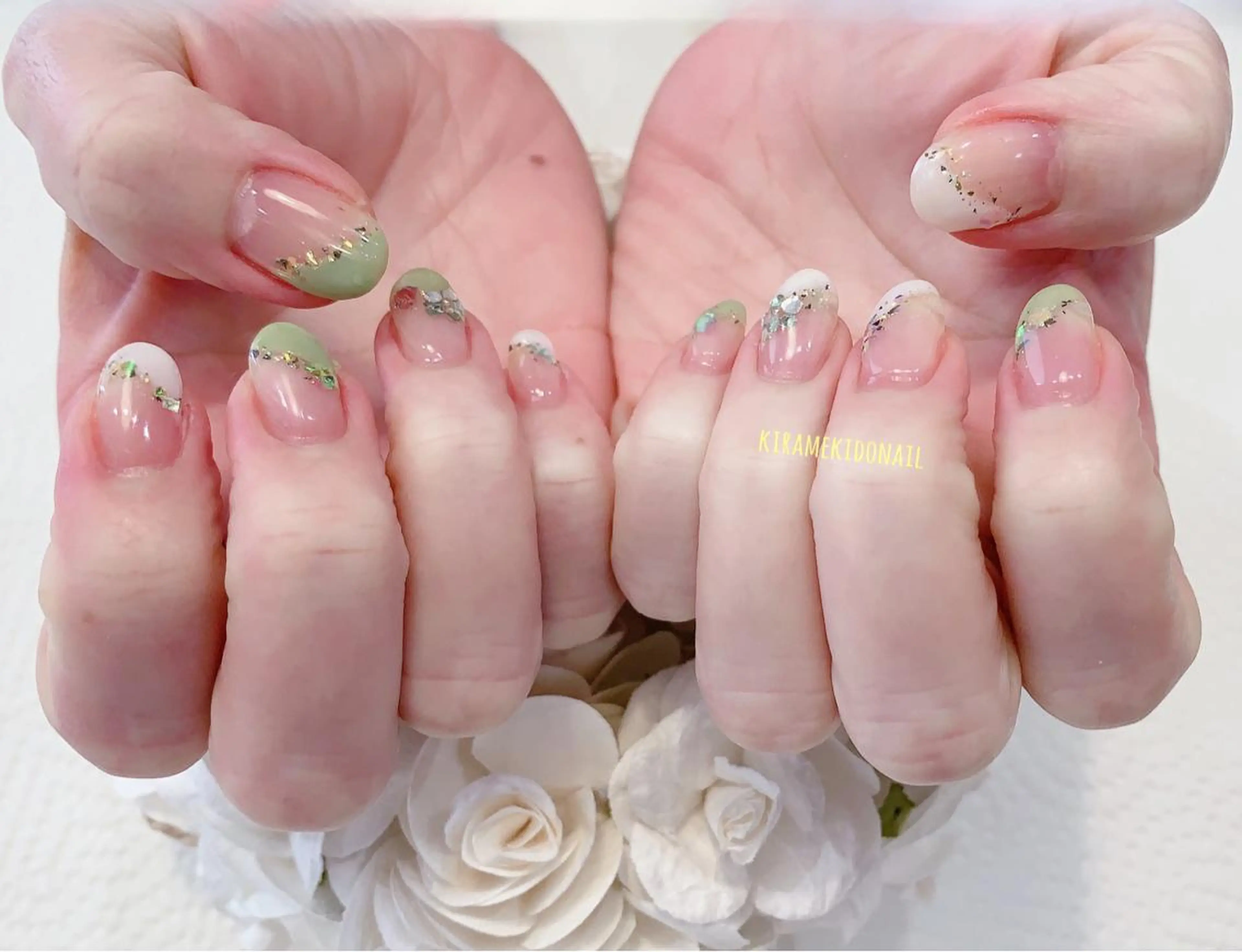 ネイル ハンドネイル kiramekido nail salon所属・林 禅のネイルデザイン