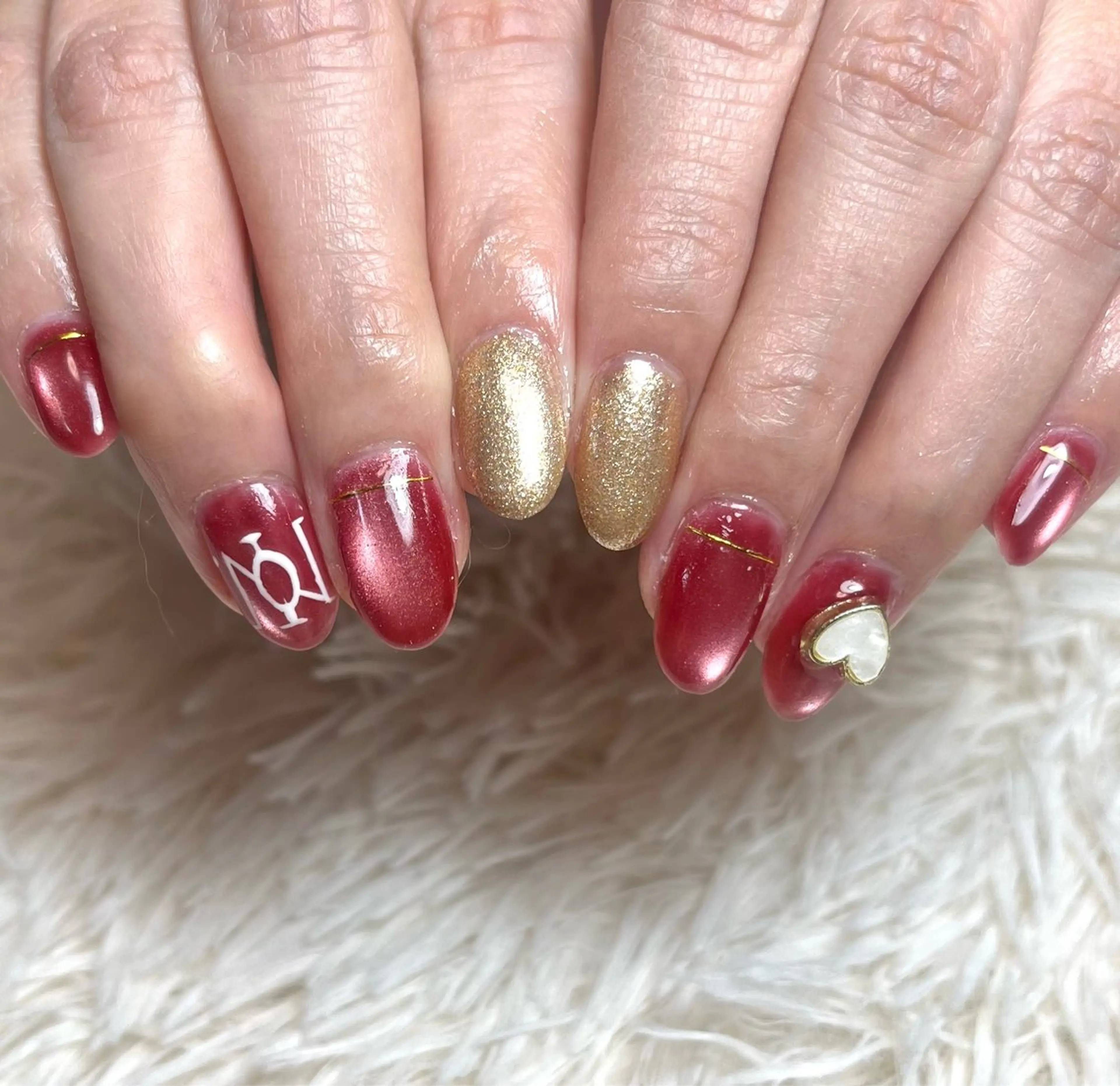 ネイル ハンドネイル 島田 亜紀のネイルデザイン