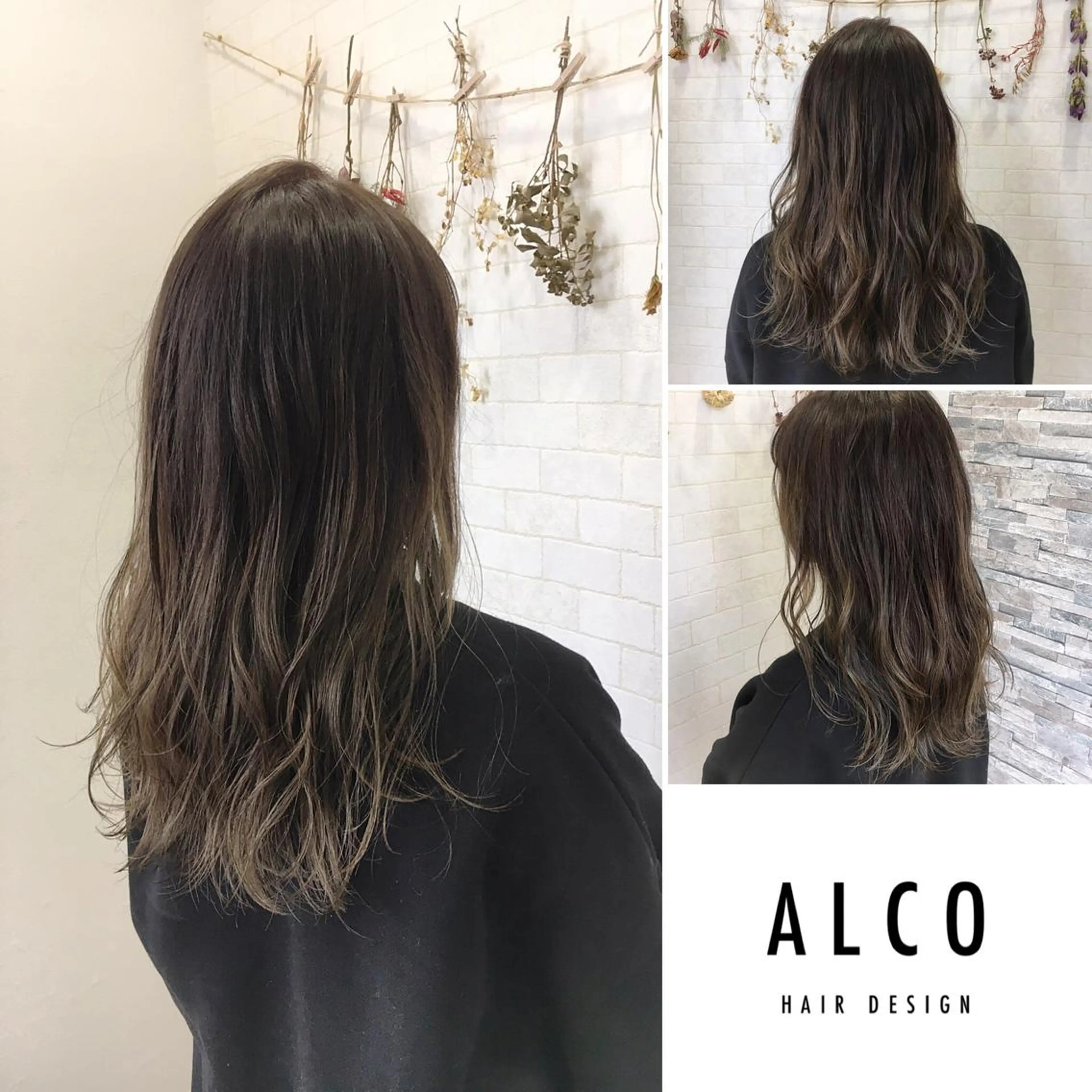 ミディアム カラー ワタイショウタ 髪質改善✨眉毛サロンのヘアスタイル